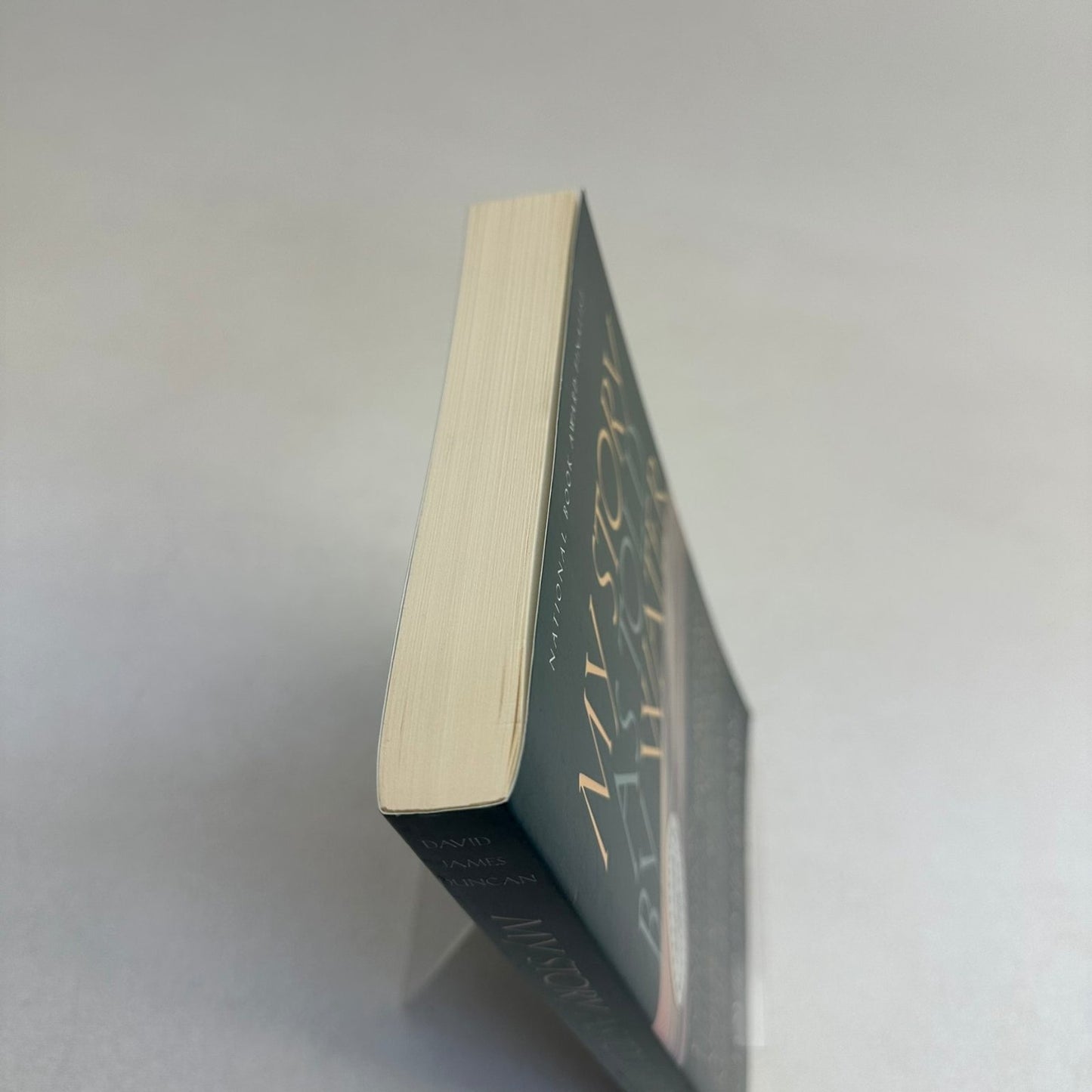 My Story as Told by Water David James Duncan 2001 SIGNED First Paperback Edition