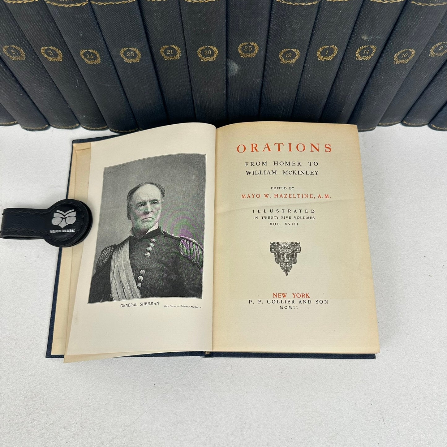A Collection of Orations from Homer to McKinley 19 Volume Set History Literature