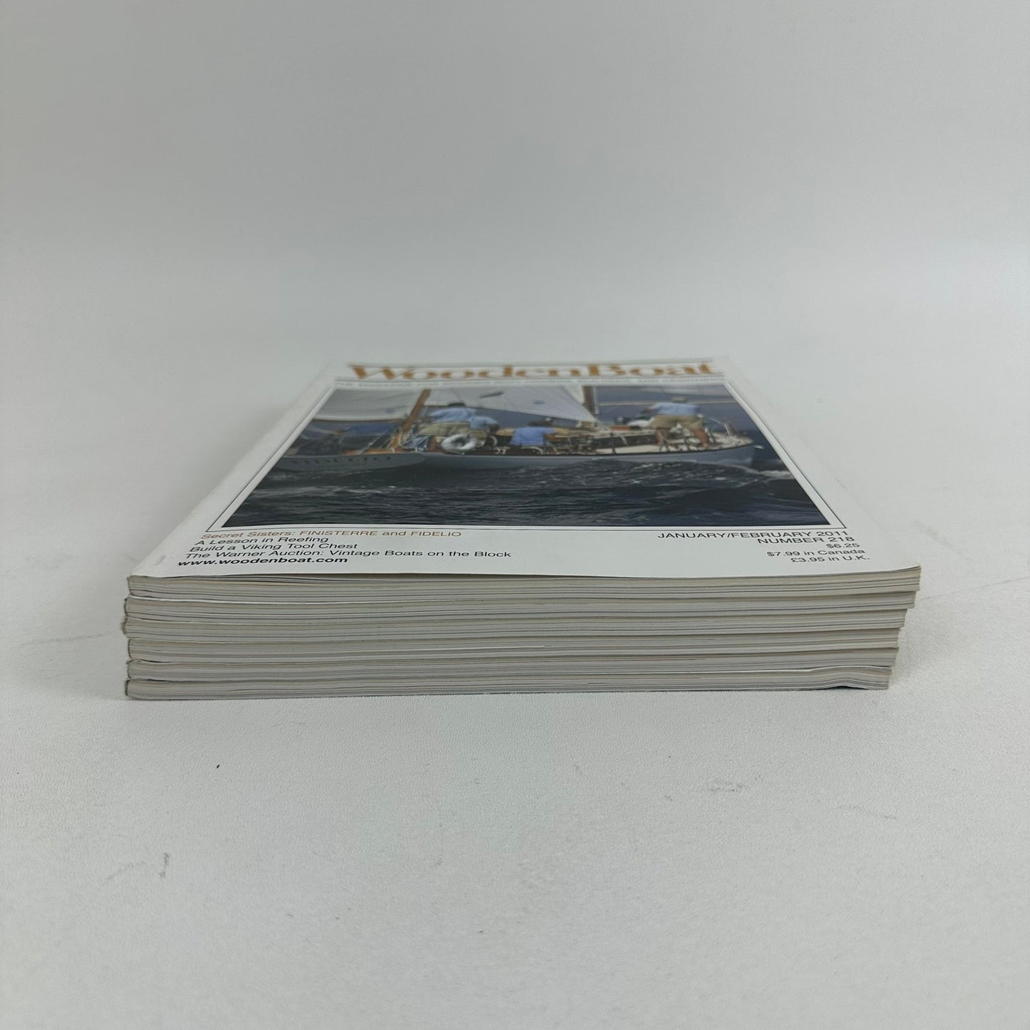 WoodenBoat Magazine 6 Issues 2011 Complete Year Nautical Boating Sailing Hobbies