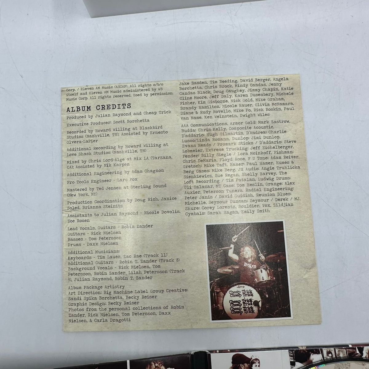 Cheap Trick We're All Alright! Big Machine Records Alternative Rock Album CD