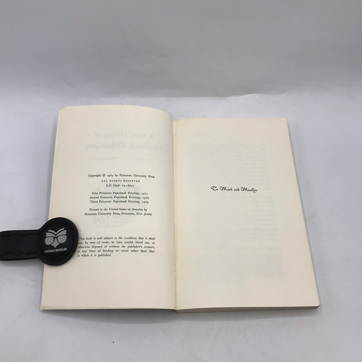 A Short History of Medieval Philosophy Julius R Weinberg Schools of Thought 1964