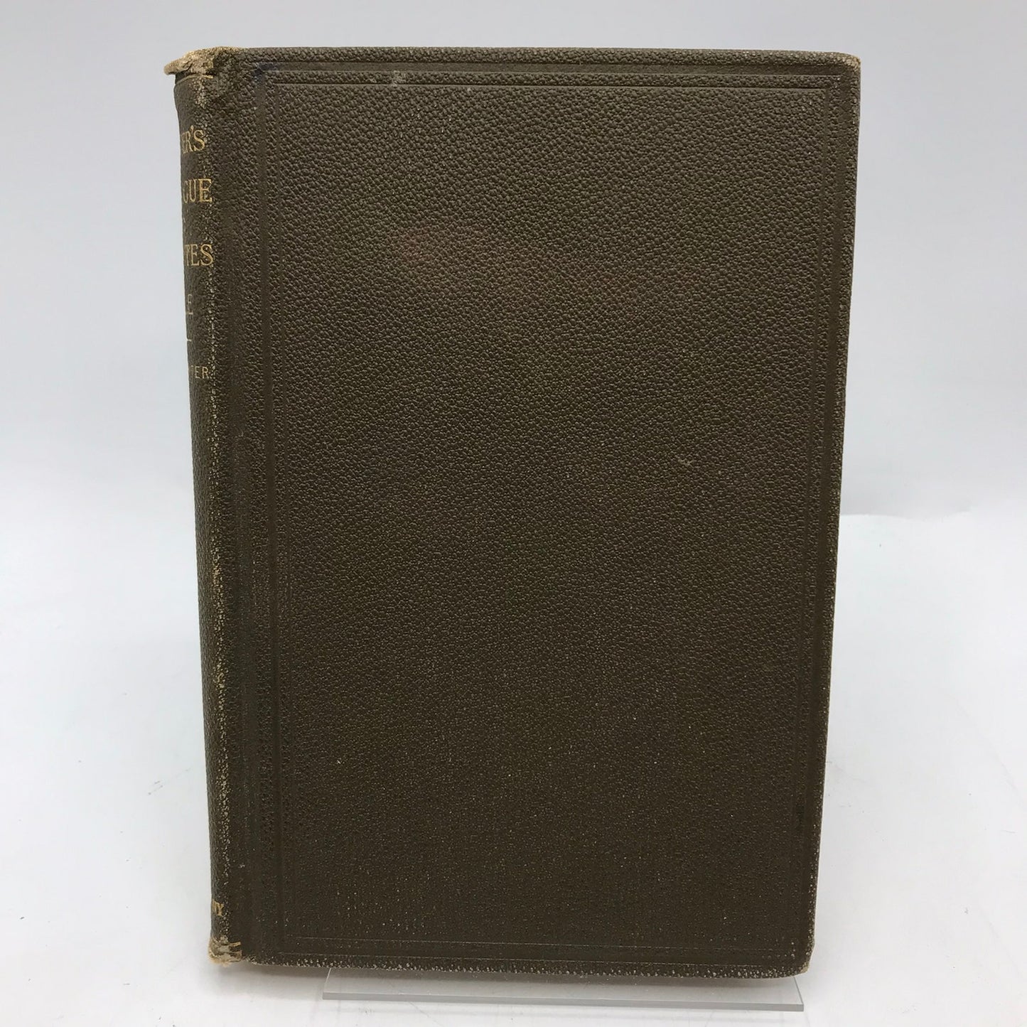 Chaucers Prologue and Knightes Tale Stephen H Carpenter XIVth Century English
