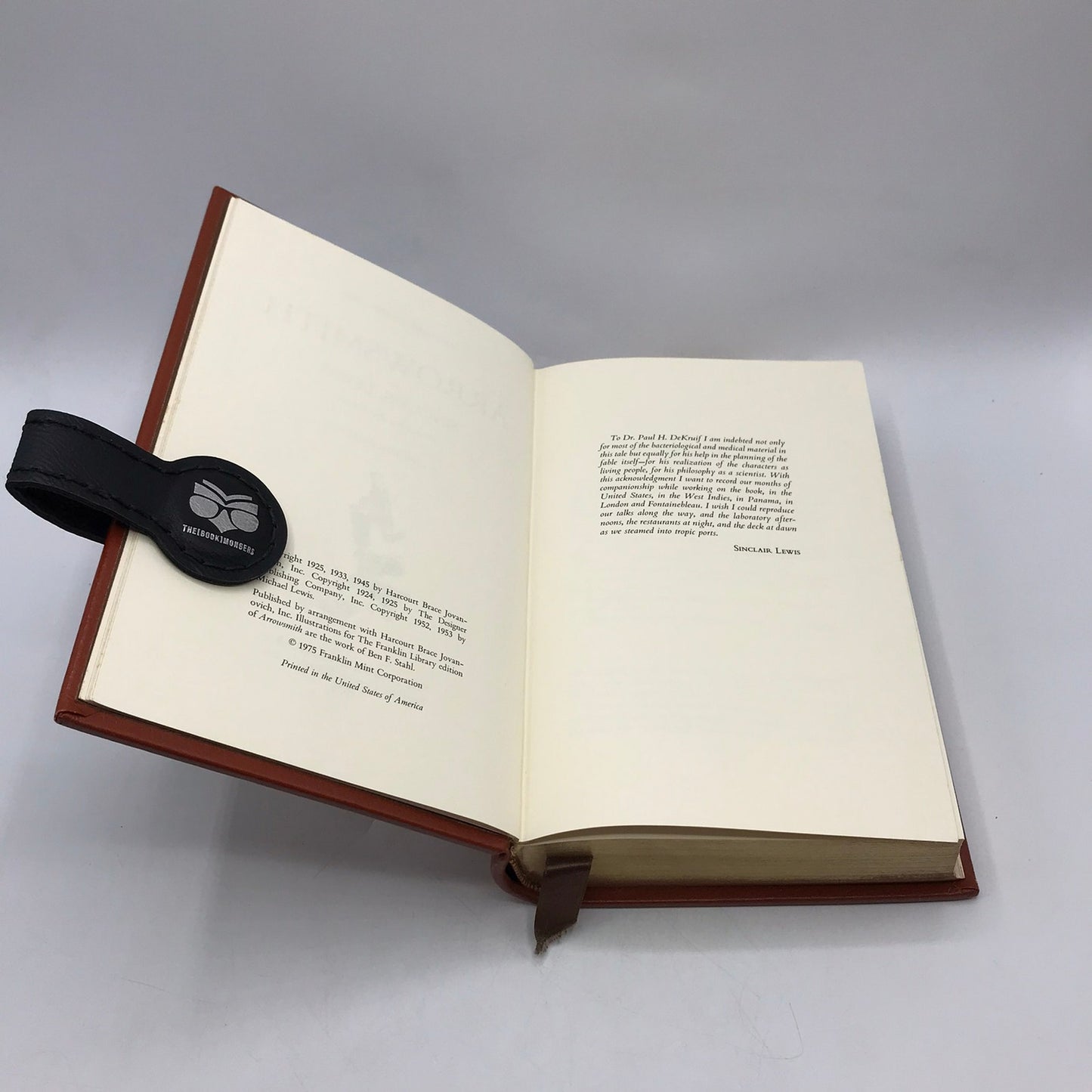 Arrowsmith Sinclair Lewis Franklin Library Limited Ed Historical Medical Novel