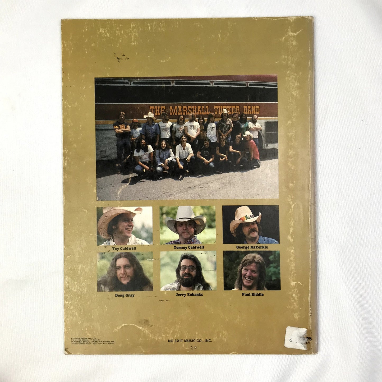 The Marshall Tucker Band: Searchin For A Rainbow PB Book by No Exit Music Co.