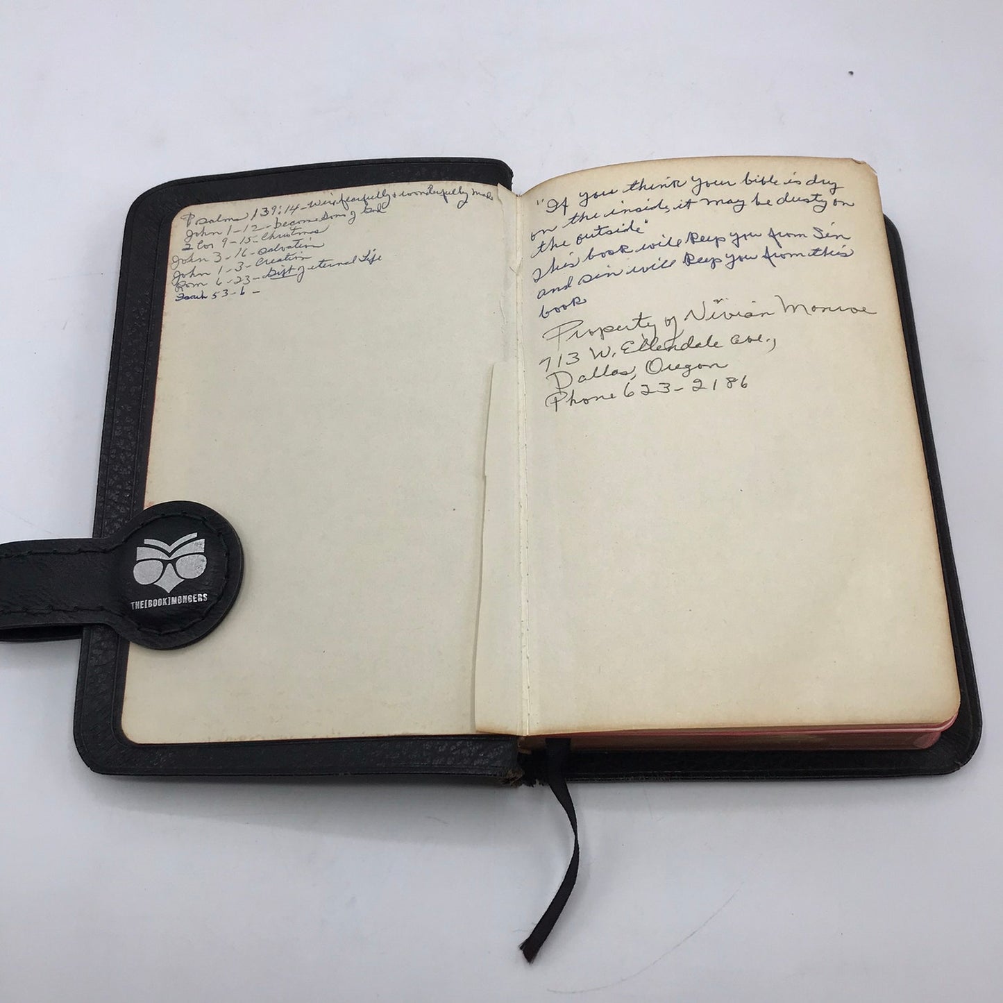 The Holy Bible Scofield Reference Edition Hardcover Book C. I. Scofield 1945