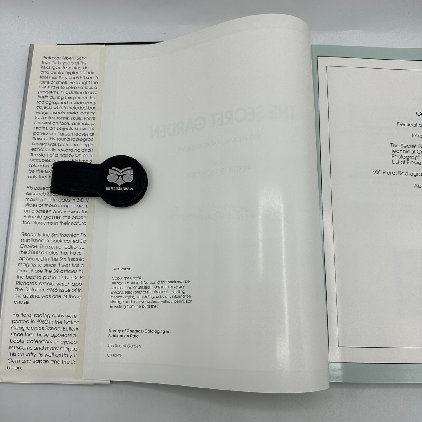 The Secret Garden 100 Floral Radiographs Albert G Richards SIGNED Photography