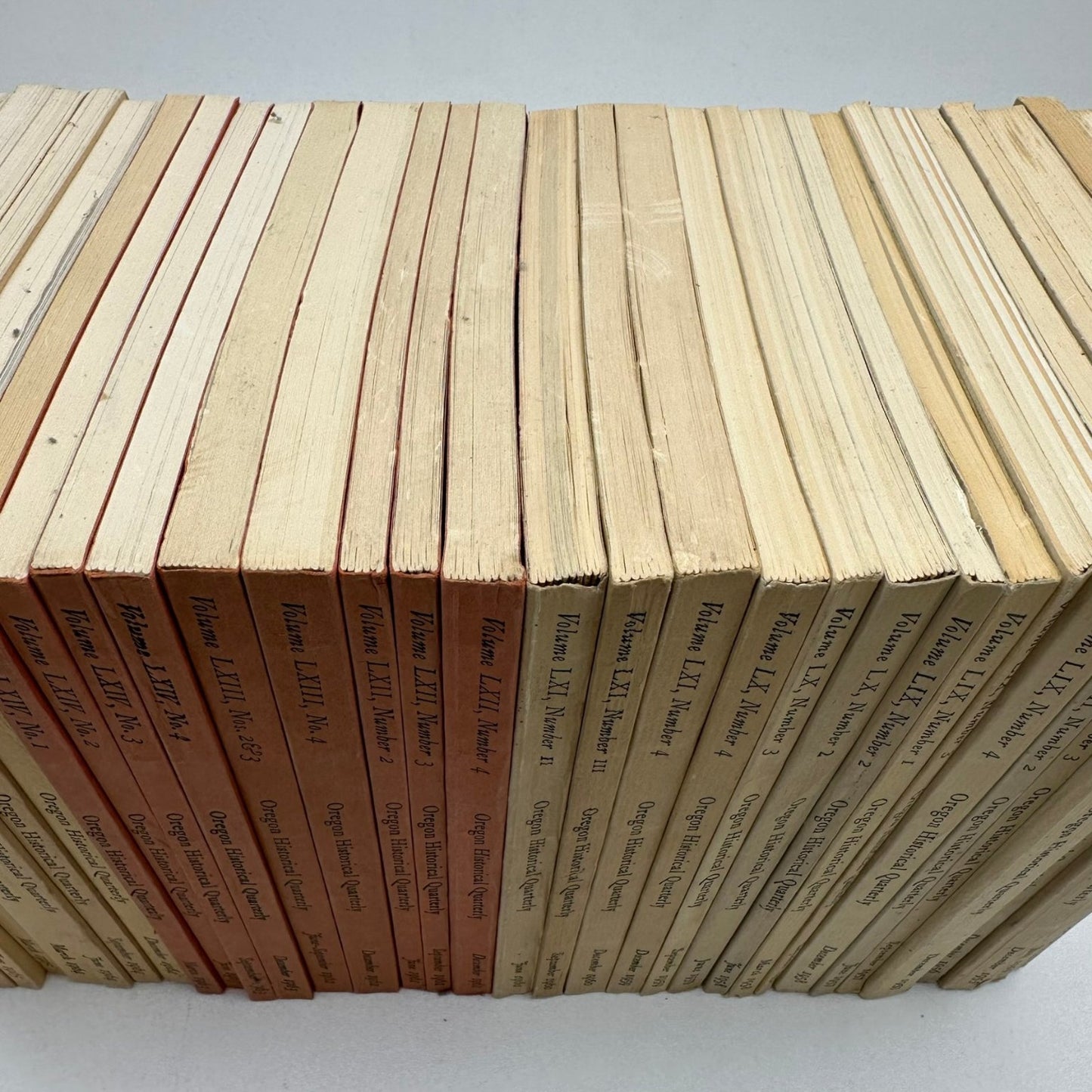 Oregon Historical Quarterly 1955-1965 34 Volumes Regional History Periodical
