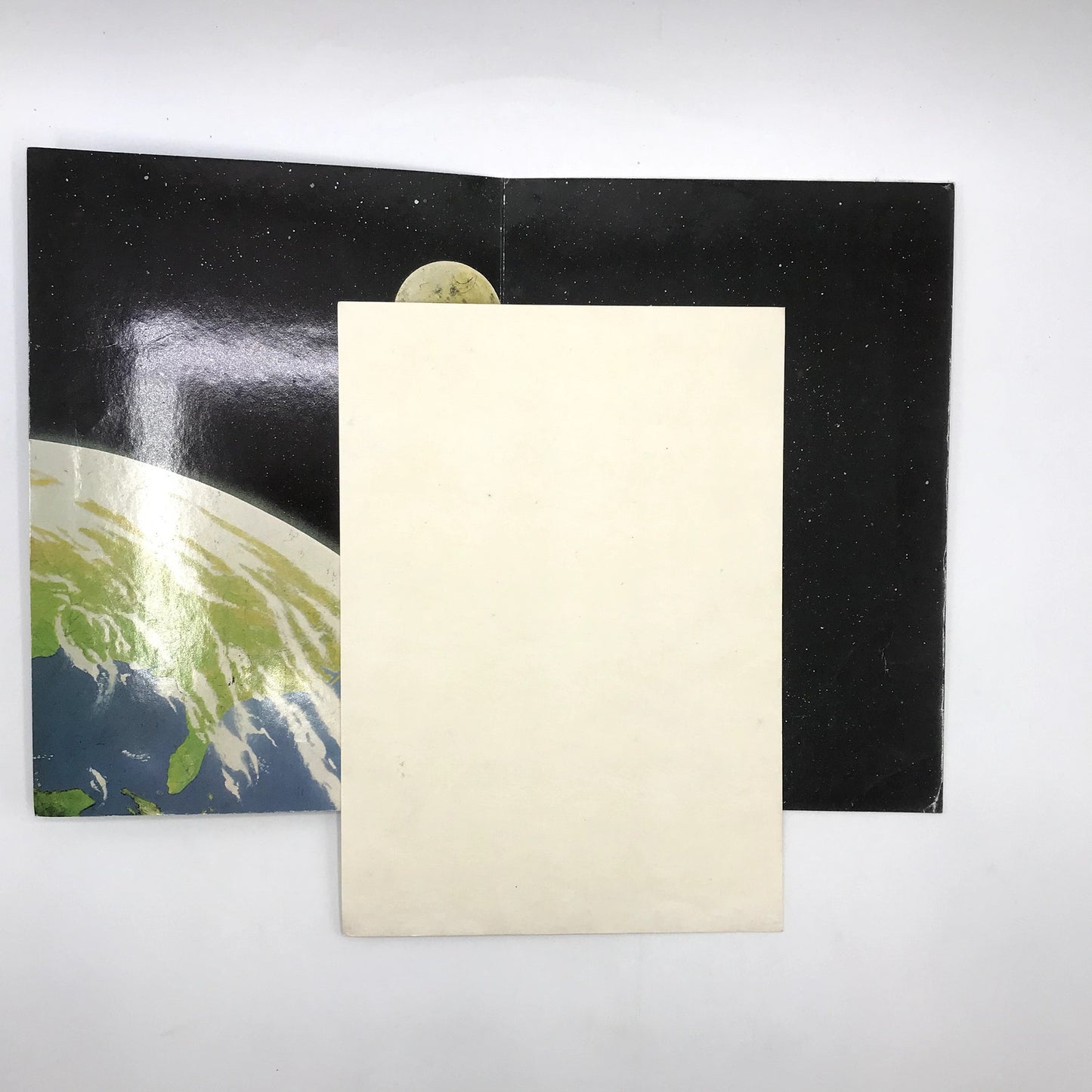 Space Travel UniSet Complete Press & Peel Reusable Sticker Kit 1980s Vintage