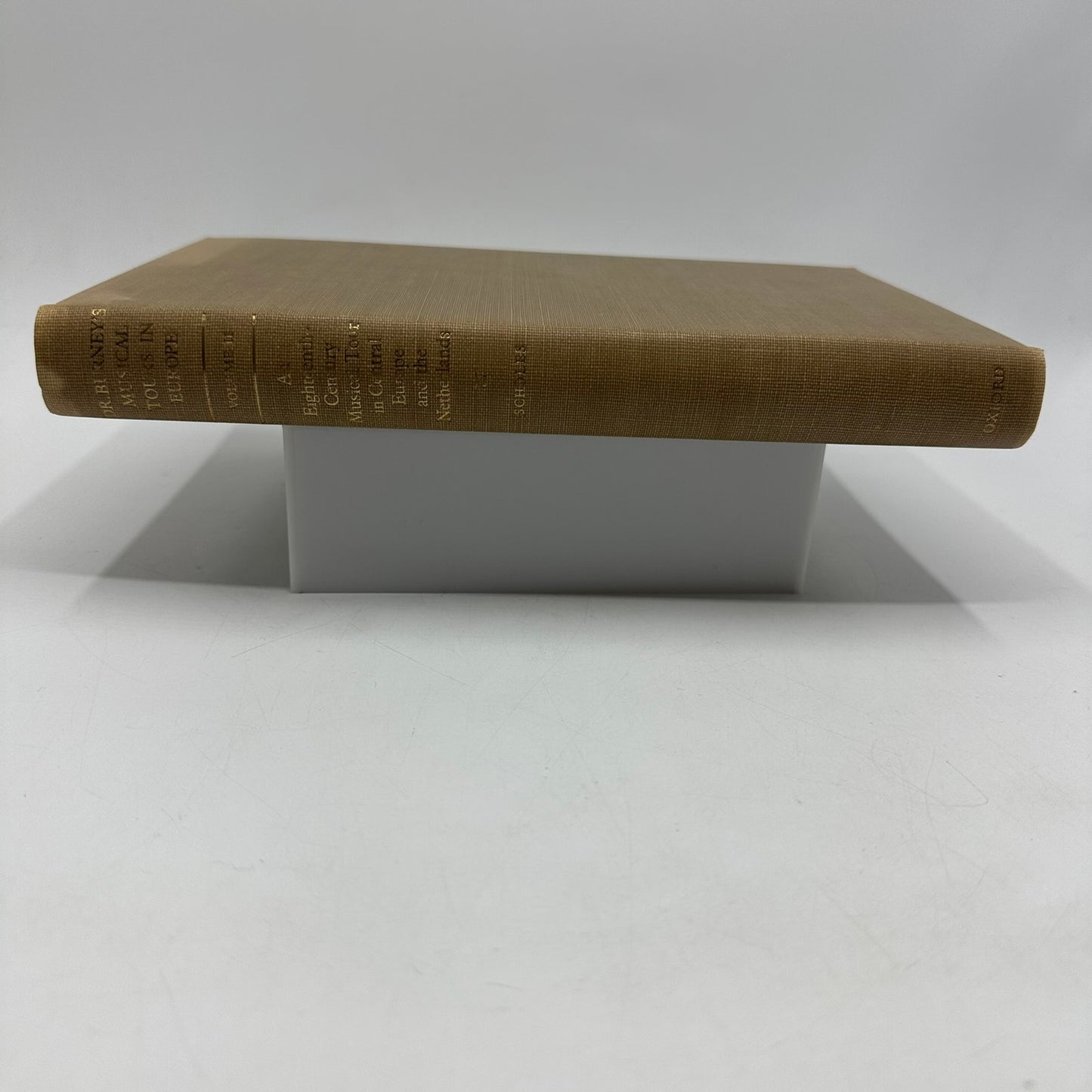 Dr Burneys Musical Tours in Europe Volume II Historical Autobiography 1959