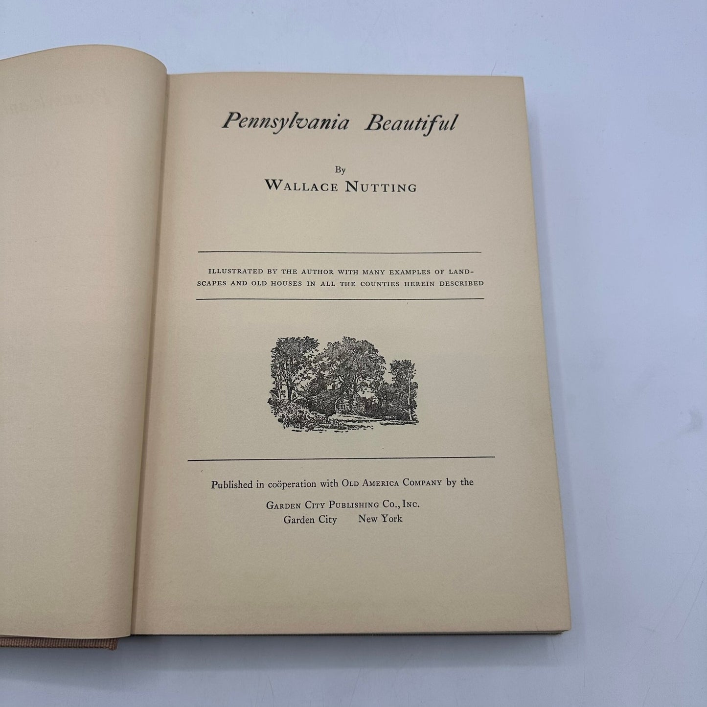 Pennsylvania Beautiful Wallace Nutting Local History Photography Travel 1935