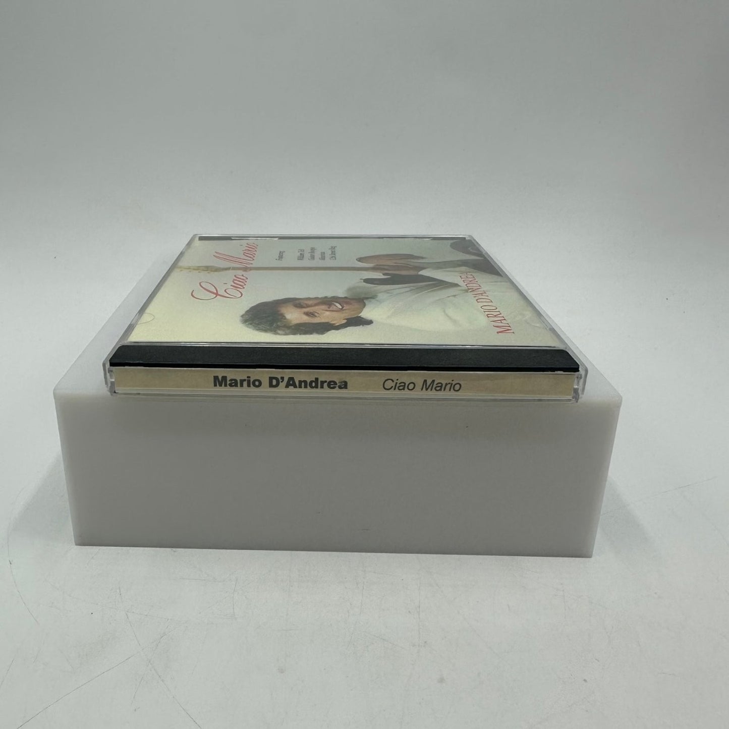 Mario D'Andrea – Ciao Mario CD 2000 Autographed Italian Instrumental Guitar