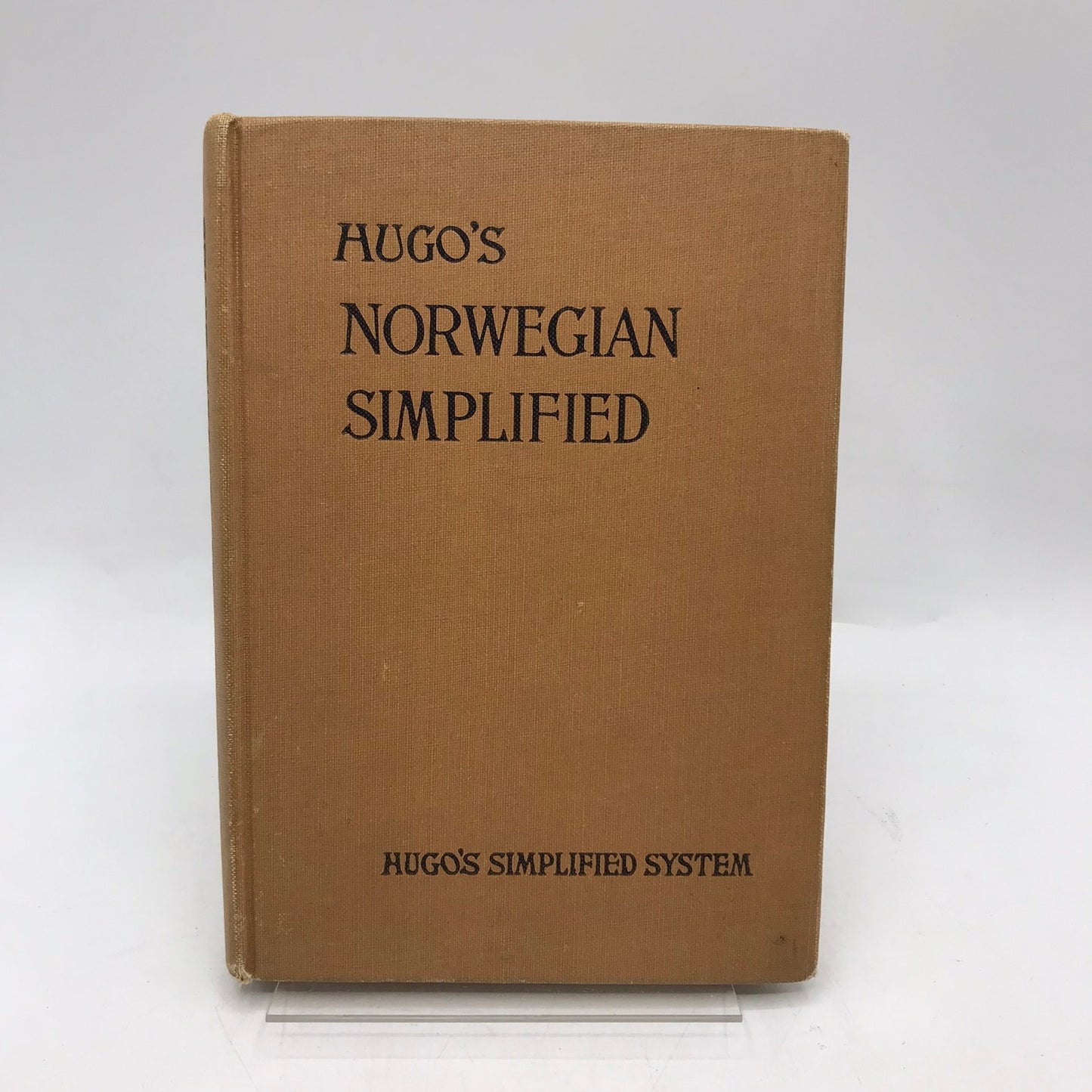 Hugos Norwegian Simplified System Rapid Self Instructor Grammar Pronunciation