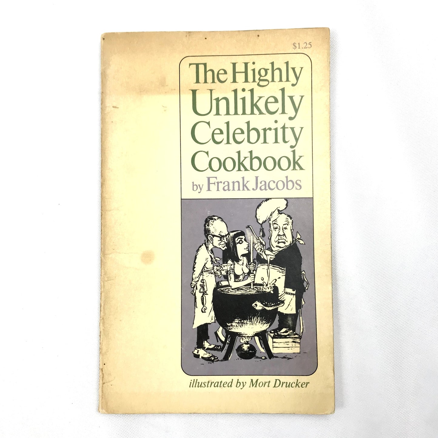 The Highly Unlikely Celebrity Cookbook Frank Jacobs Cooking Satire Humor 1964