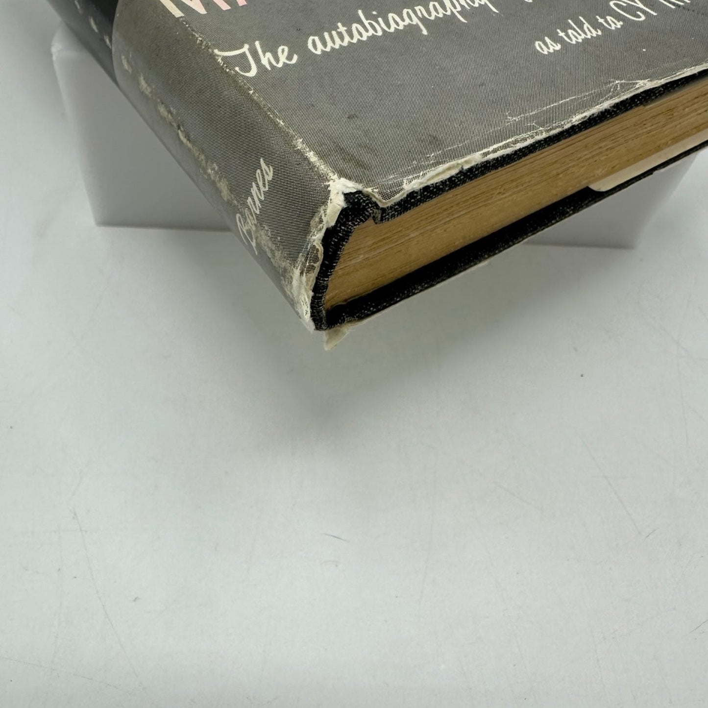 Man With A Racket Pancho Gonzales 1959 First Printing Autobiography Barnes