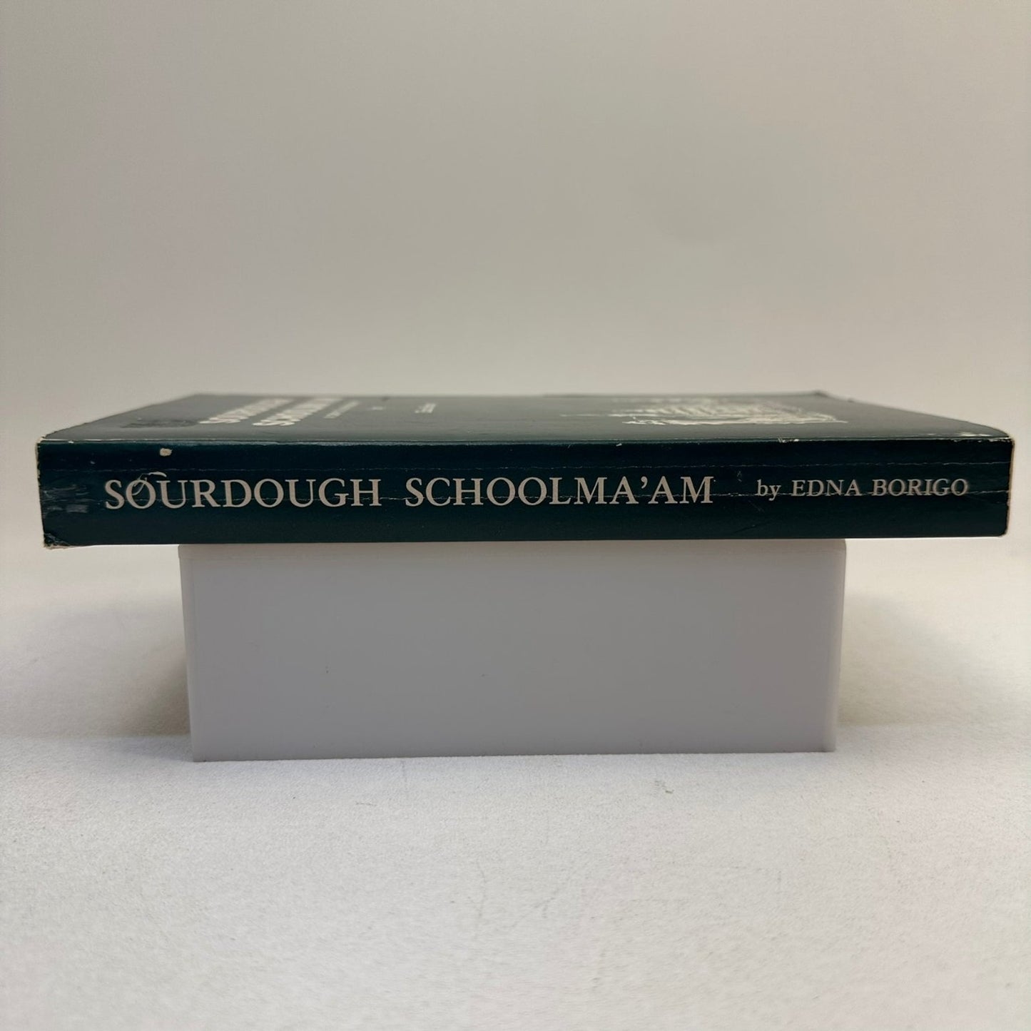 Sourdough Schoolma'am Edna Borigo 1977 Second Printing Alaska Memoir Hatlo Press