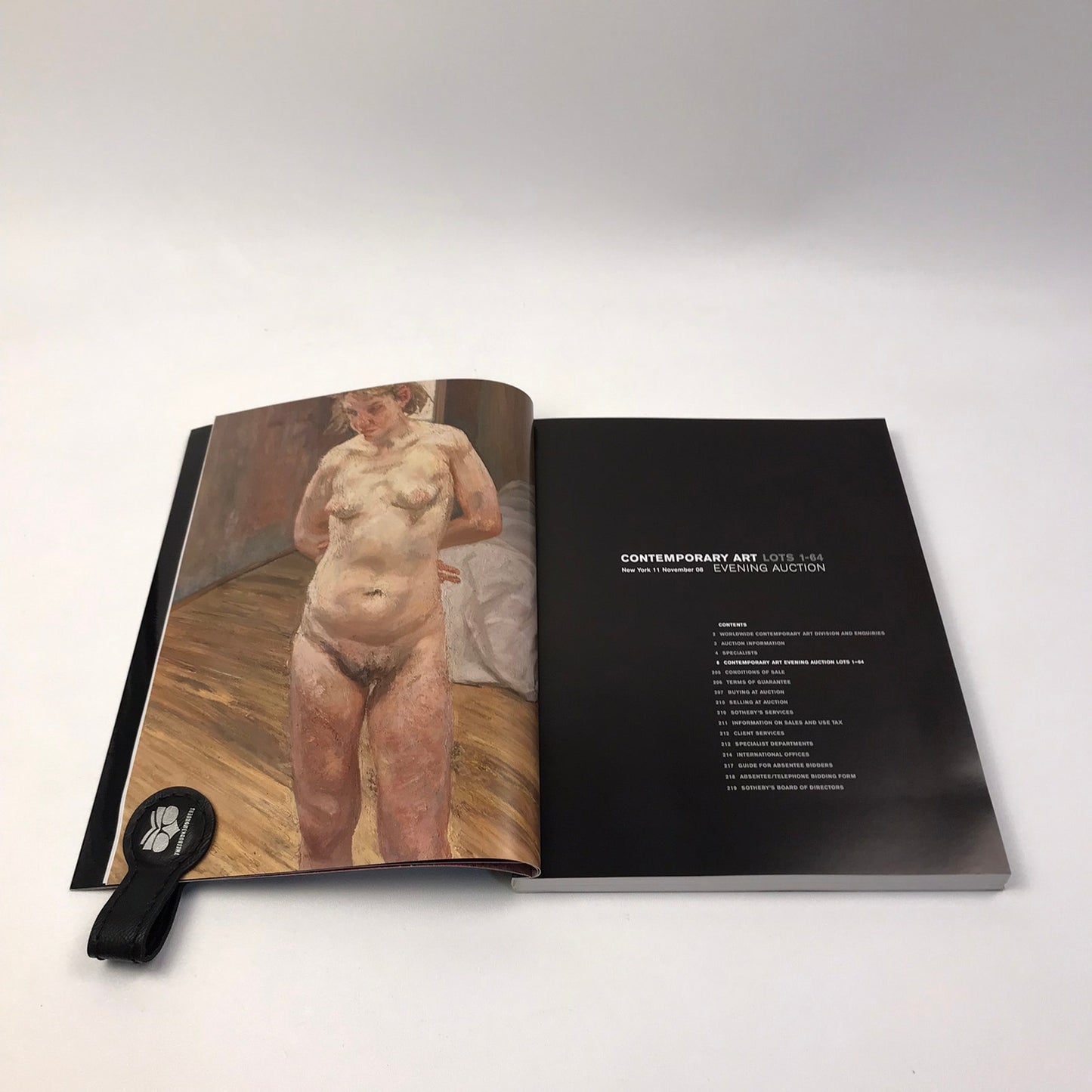 Sothebys Contemporary Art Exhibition Auction Catalog 2008 Lichtenstein Culture