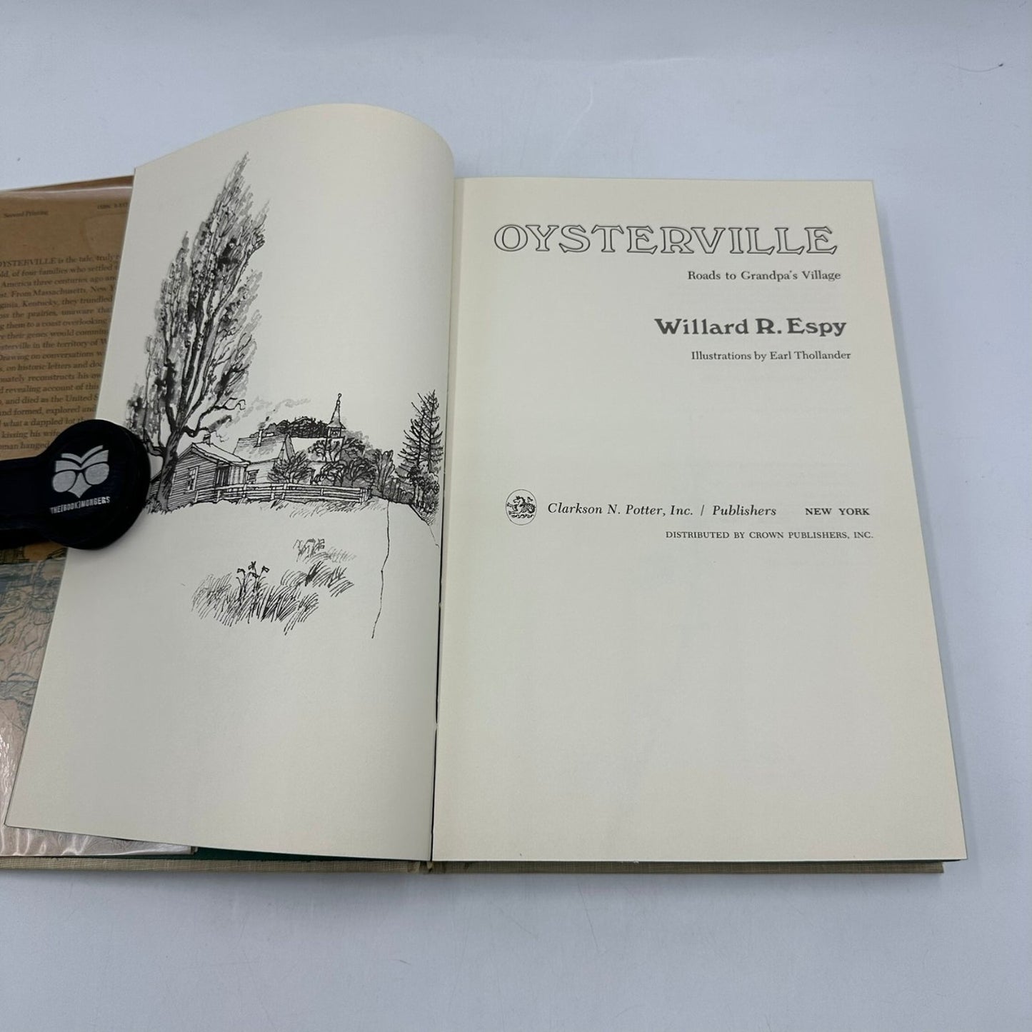 Oysterville Willard R. Espy 1977 Illustrated Americana Clarkson N. Potter