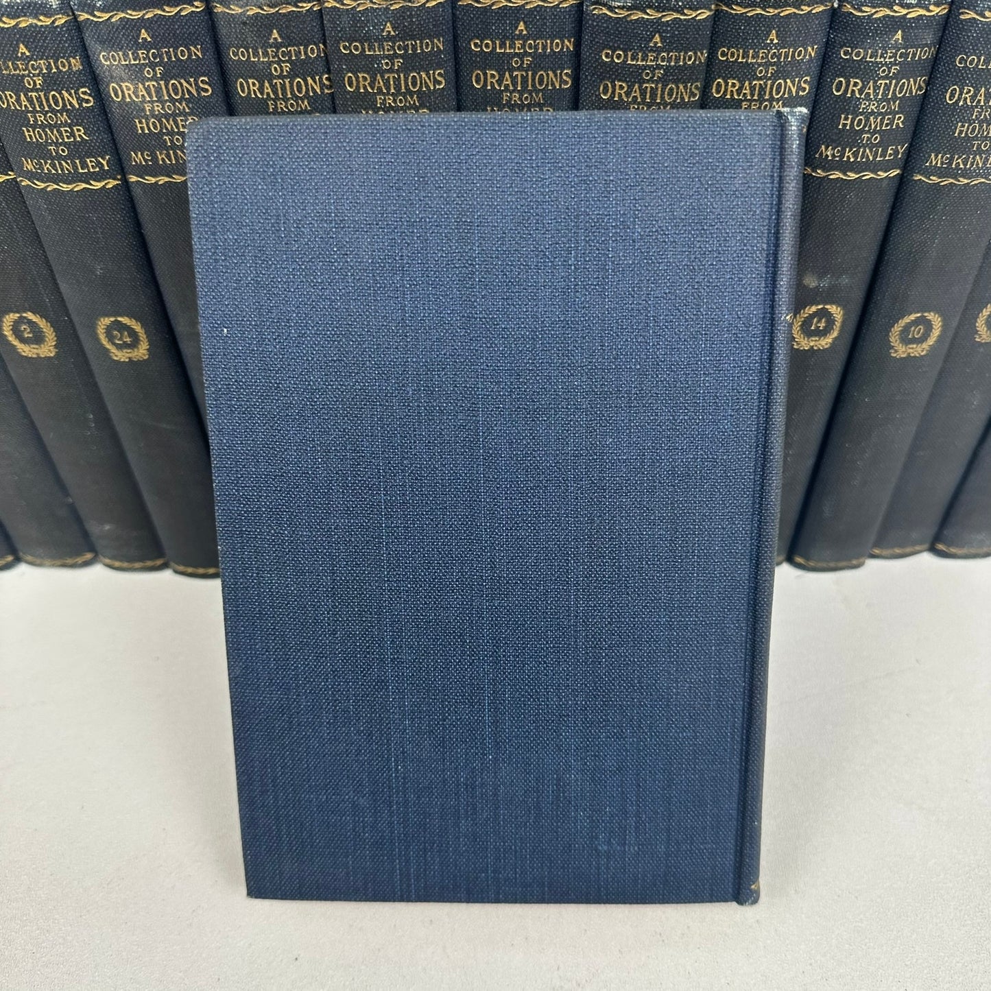 A Collection of Orations from Homer to McKinley 19 Volume Set History Literature