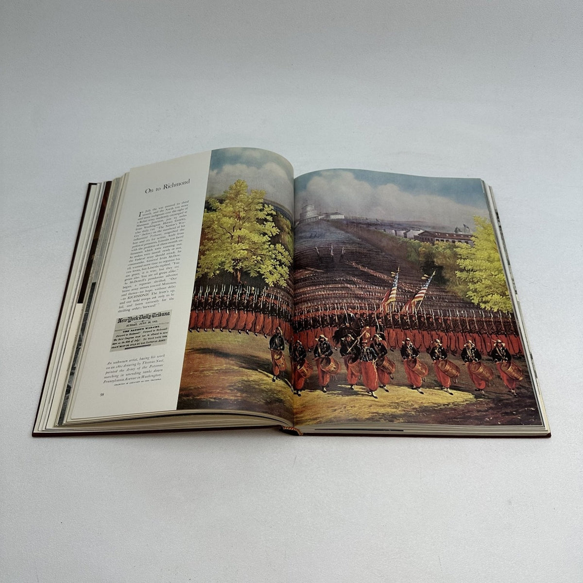 American Heritage Picture History of The Civil War Catton 1960 2 Vol Set