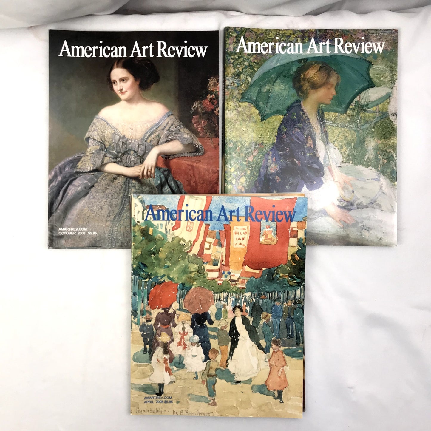 Lot of 6 American Art Review Illustrated Photographic Magazines Vol XX, 1-6 2008