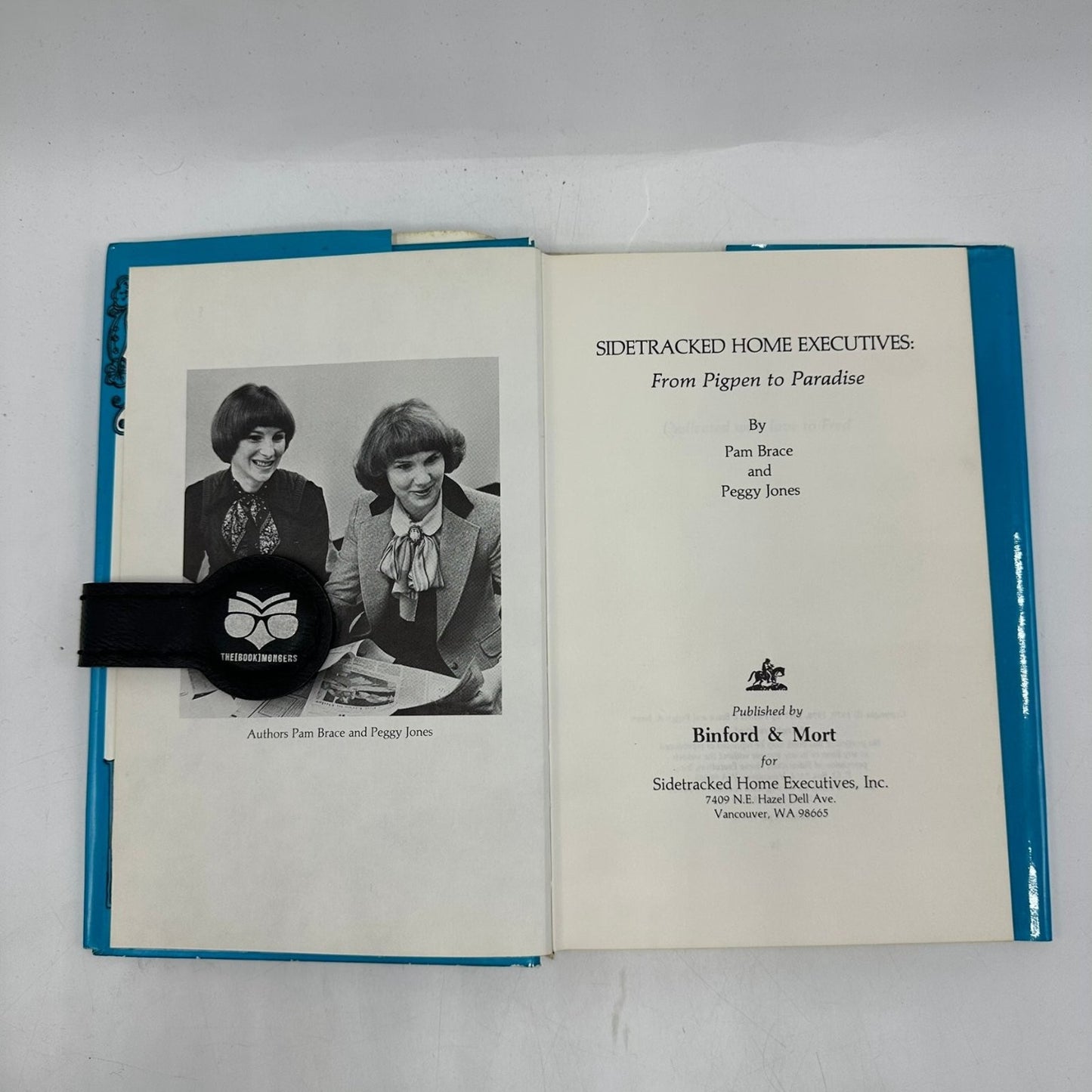 Sidetracked Home Executives Pam Brace Peggy Jones 1979 Home Organization Guide