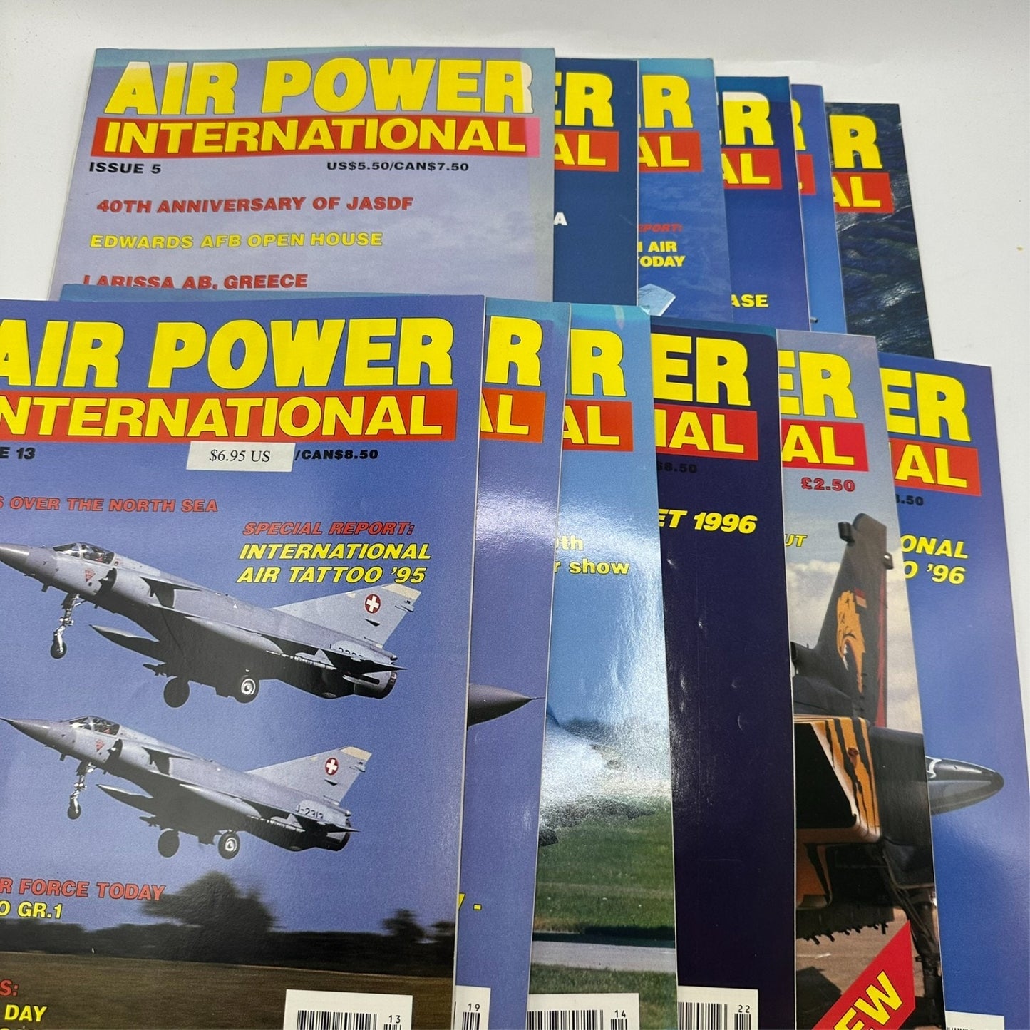 Air Power International Magazine Lot of 13 Military Aviation History