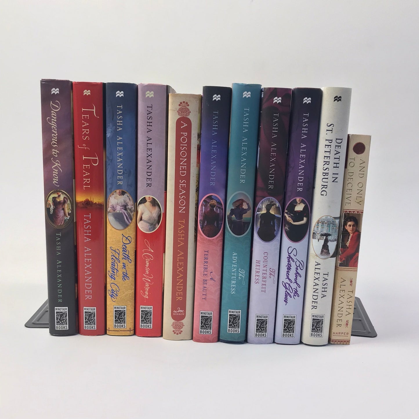 Lady Emily Series Tasha Alexander Lot of 11 Mystery Suspense Victorian Novels