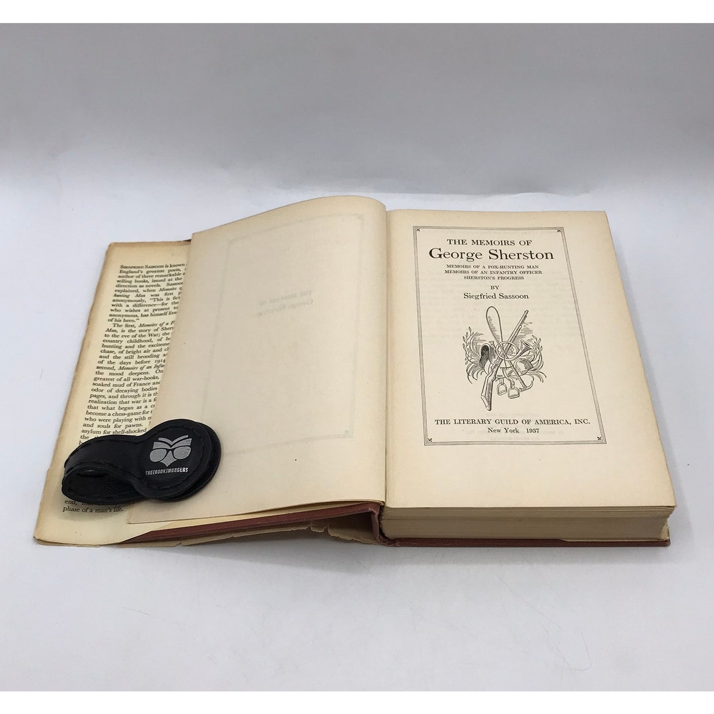 The Memoirs of George Sherston Siegfried Sassoon Autobiographical Novel 1937