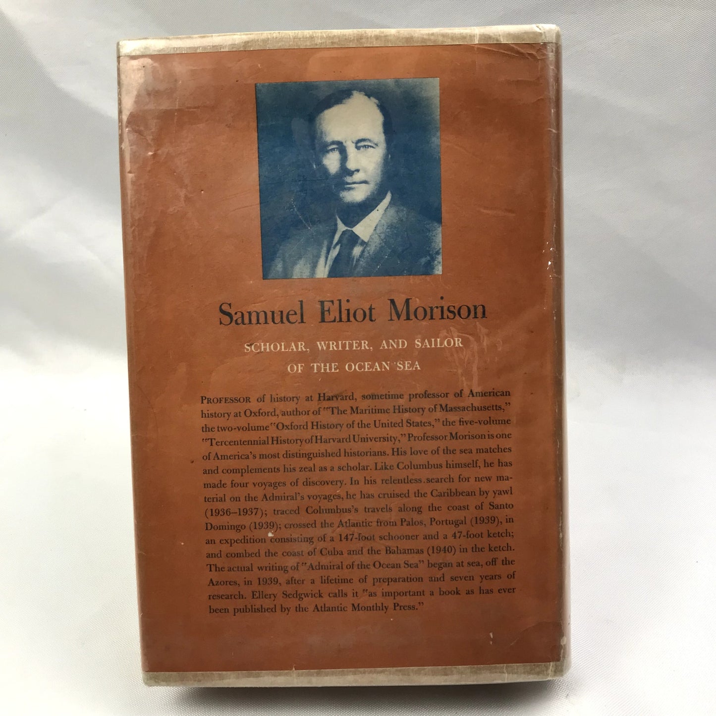 Admiral of the Ocean Sea Hardcover Illustrated Book by Samuel Eliot Morison 1942