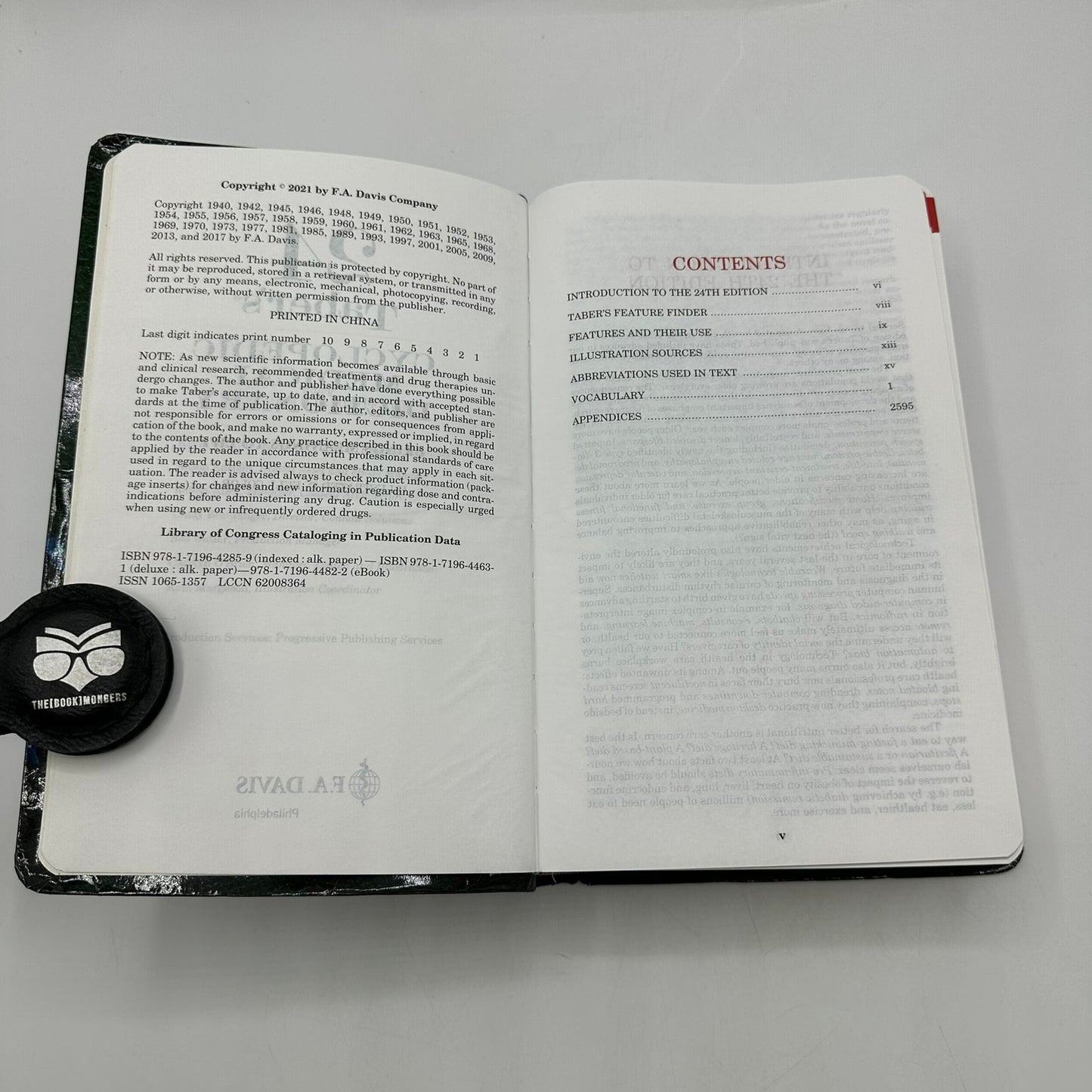 Tabers Cyclopedic Medical Dictionary Donald Vene Clinical Medicine Code Intact