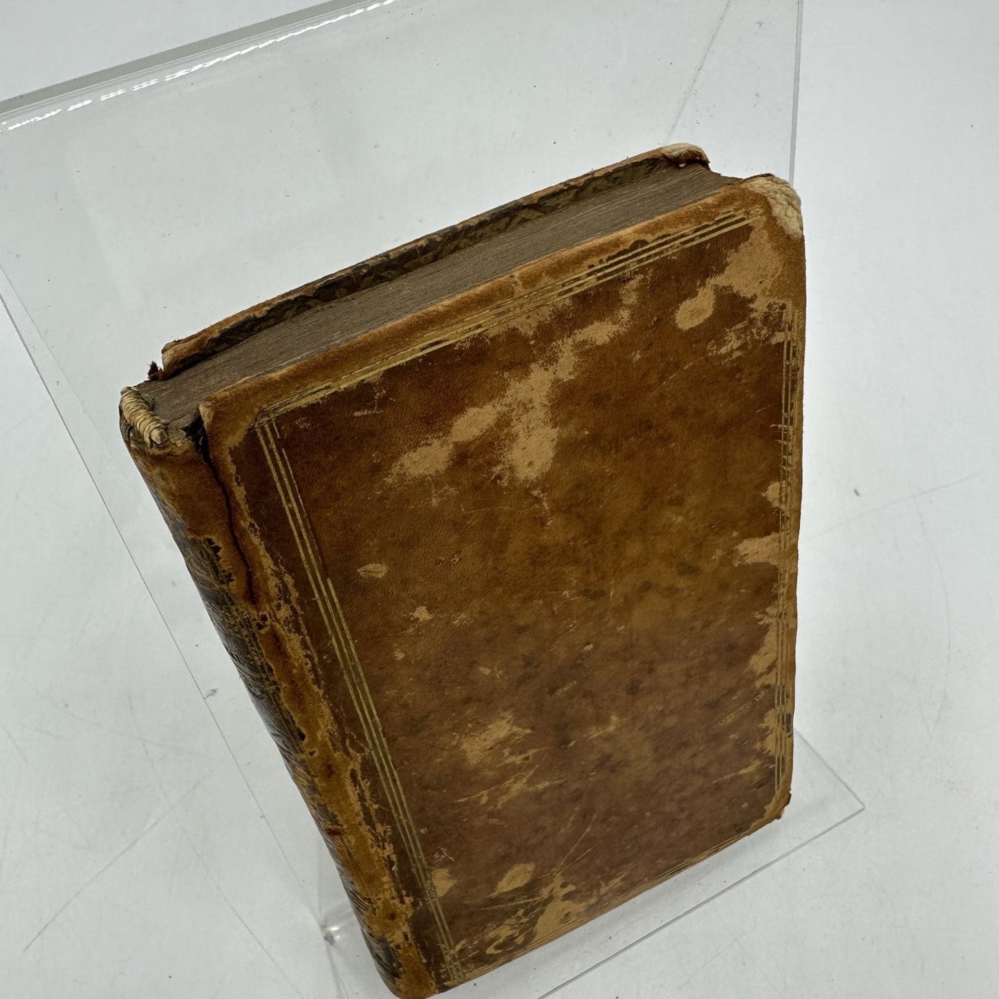 Les Rêveries du Promeneur Solitaire Rousseau 1782 French Leather Tome III
