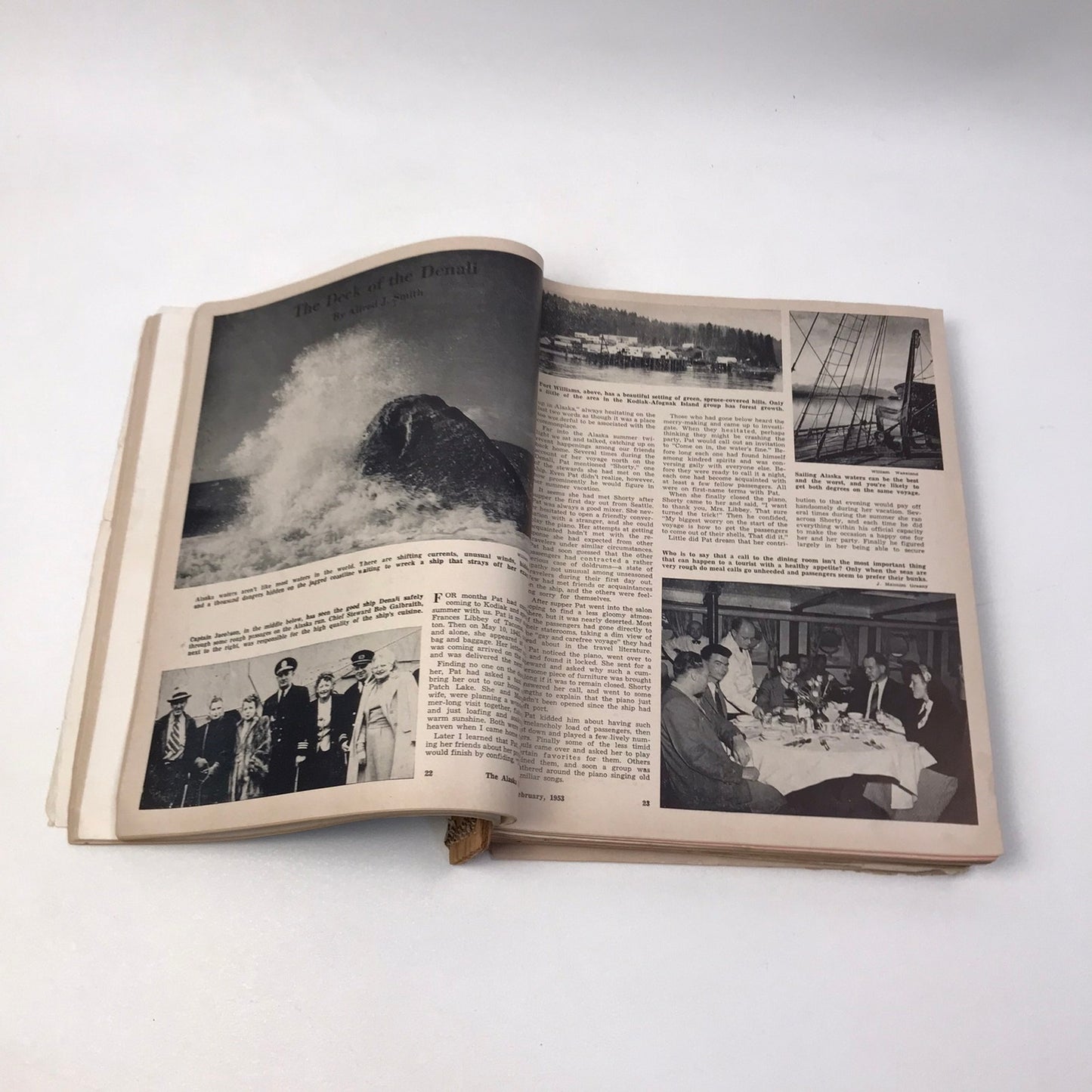 The Alaska Sportsman Magazine 1953 Full Year Complete Set 12 Issues Hand Bound