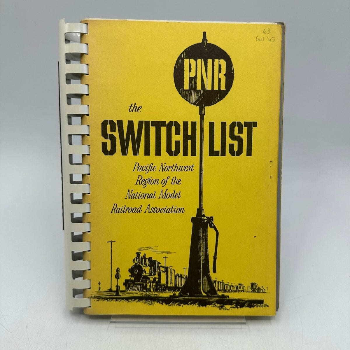 The Switch List PNR NMRA Fall 1965 Model Railroad Pacific Northwest Periodical