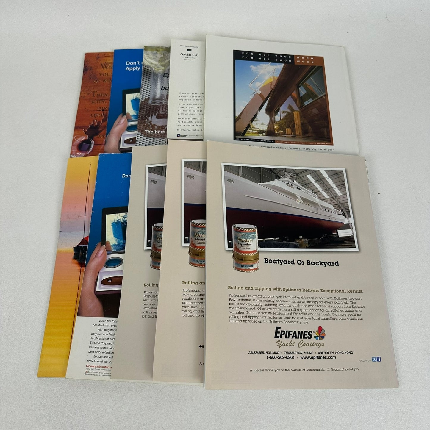 Wooden Boat Magazine Lot of 10 Issues Sailing Shipbuilding Nautical Maritime