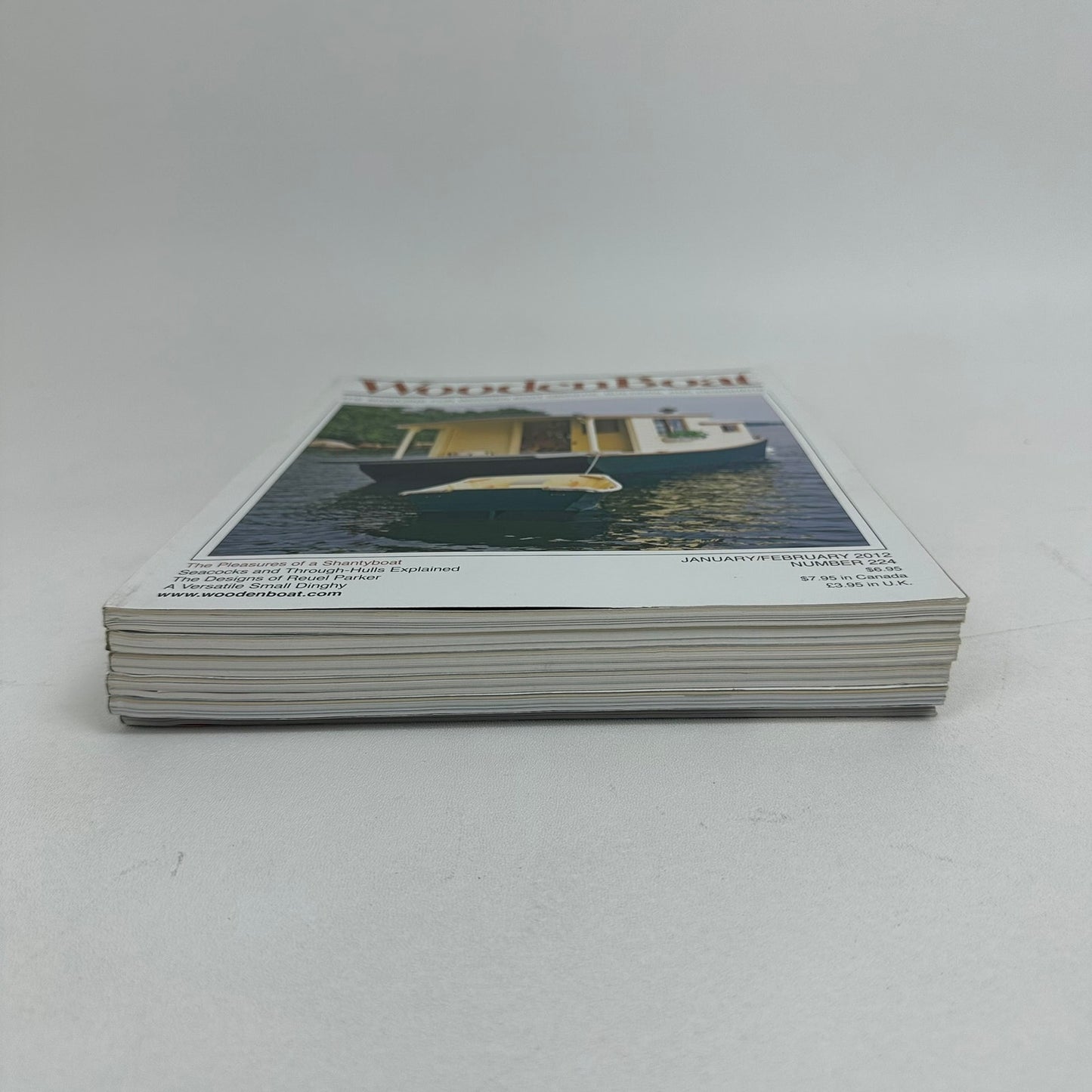 WoodenBoat Magazine 6 Issues 2012 Complete Year Nautical Boating Sailing Hobbies