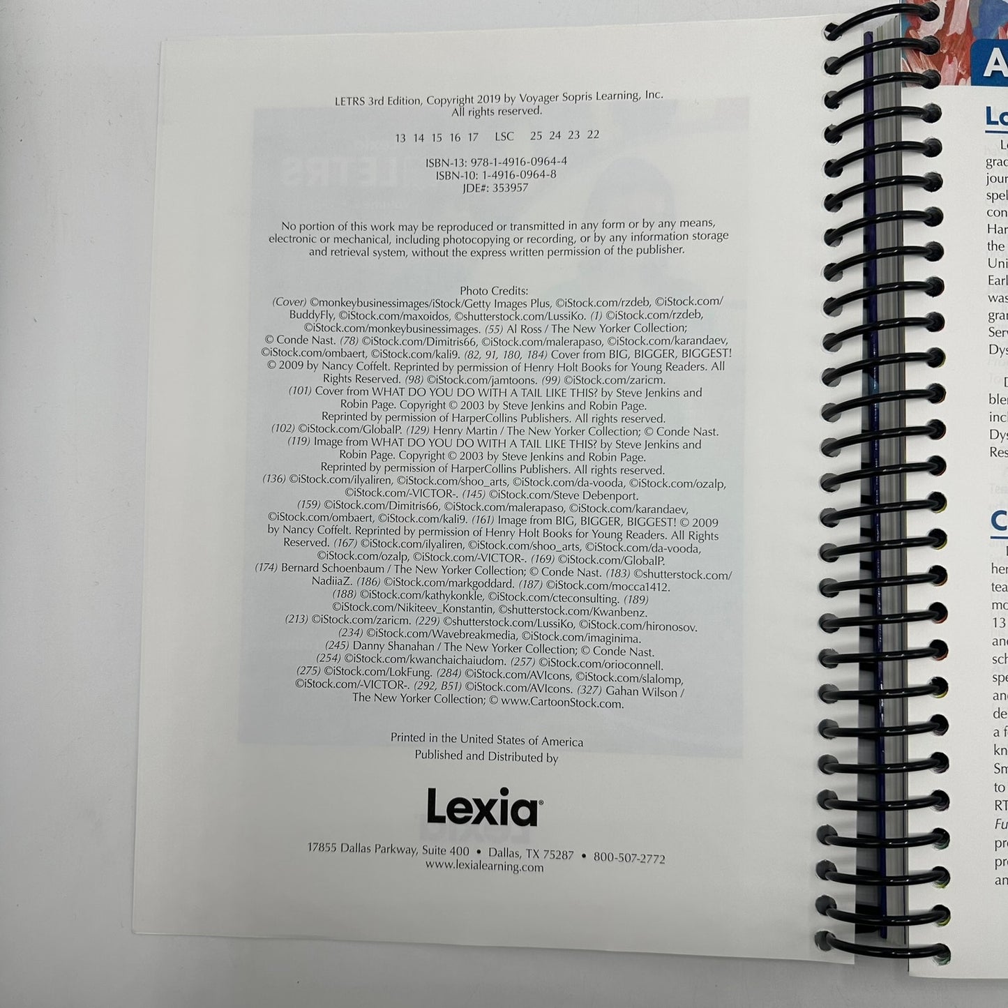 Lexia Letrs Louisa C. Moats and Carol A Tolman Volume 1 and 2 Unit 1-4 and 5-8