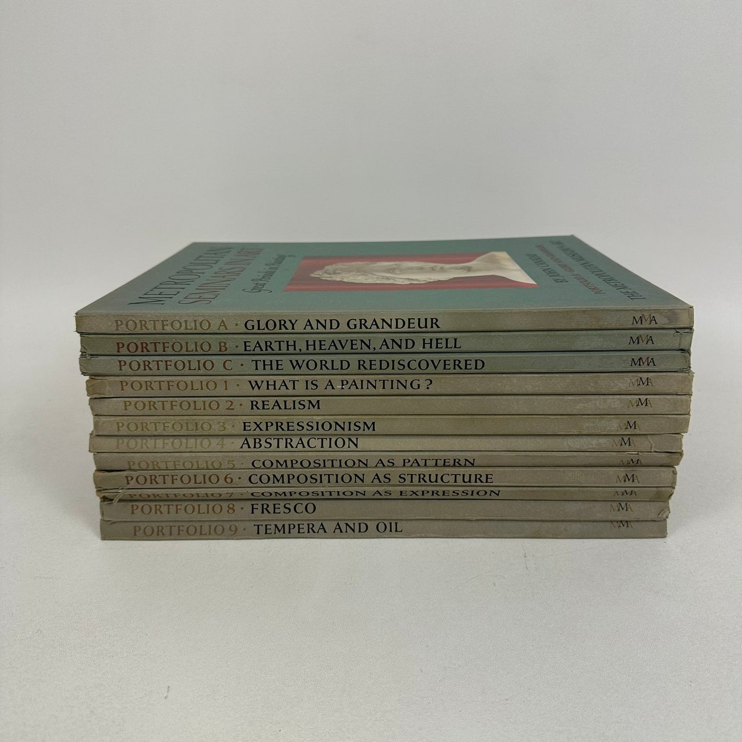 Metropolitan Seminars in Art Portfolio A-C and 1-9 John Canaday History Painting