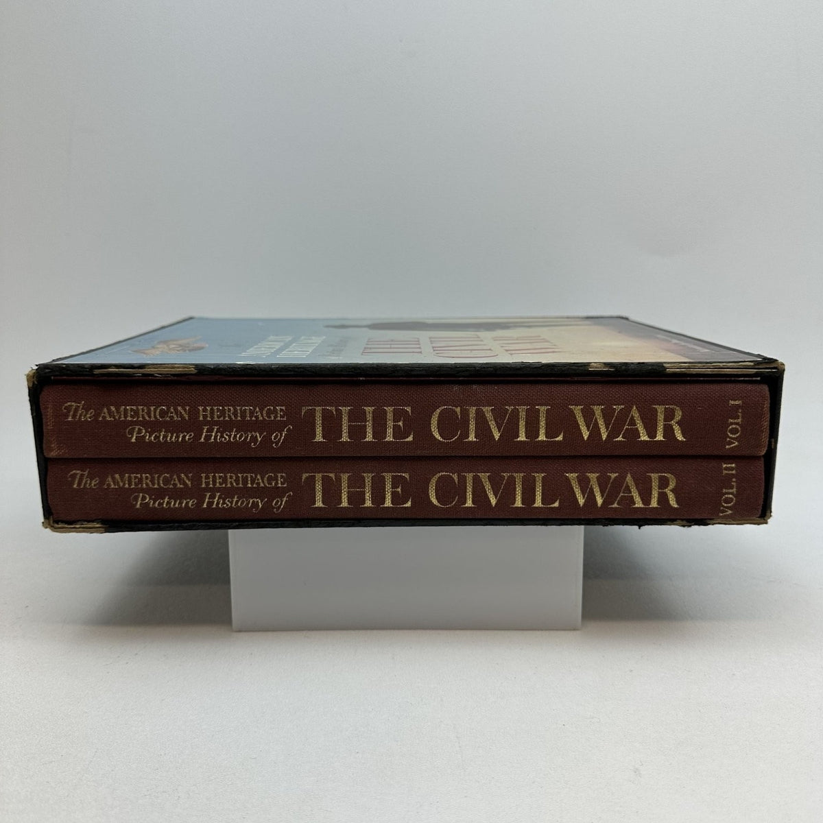 American Heritage Picture History of The Civil War Catton 1960 2 Vol Set
