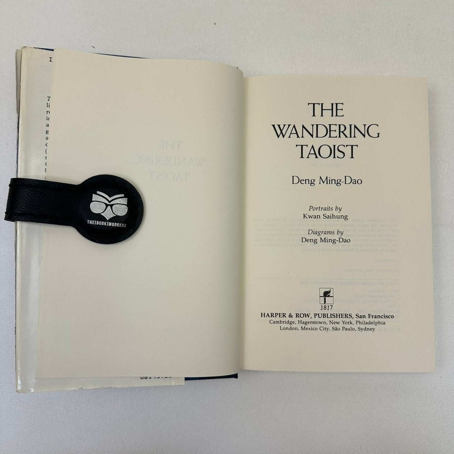 The Wandering Taoist Deng Ming-Dao 1983 First Edition Taoism Biography