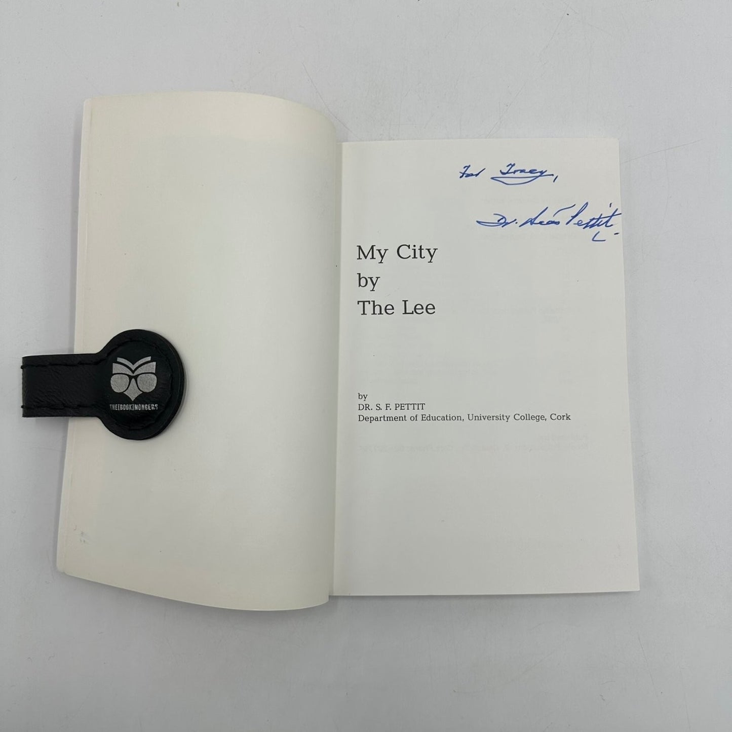 My City by the Lee Seán Pettit 1987 Signed Nonfiction Cork Ireland History