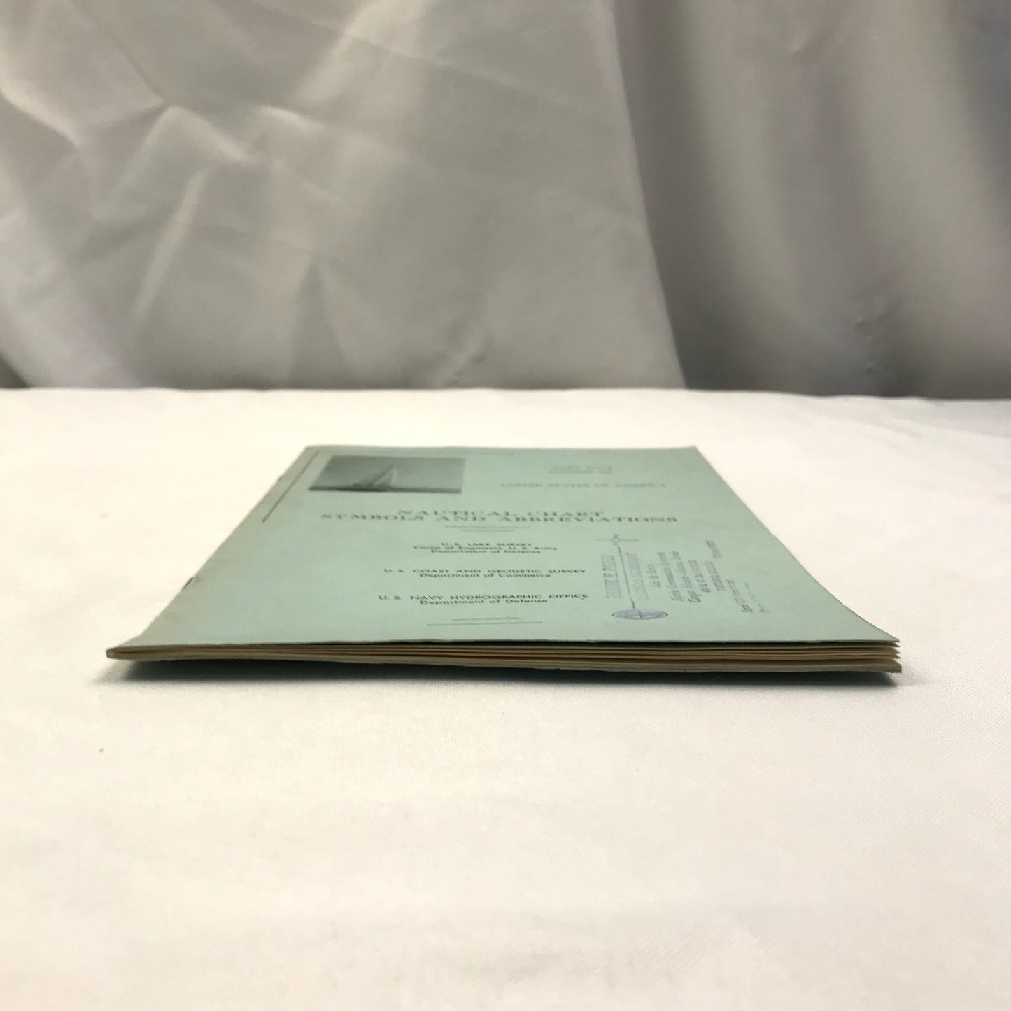 Nautical Chart Symbols and Abbreviations Chart No. 1 Paperback Book 1959