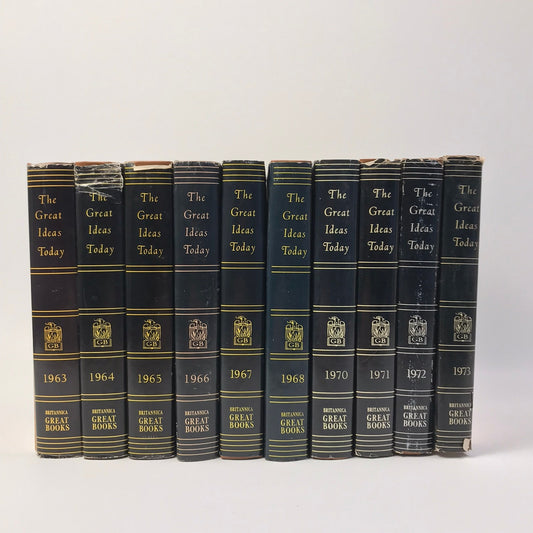 The Great Ideas Today 10 Volumes 1963 to 1973 Science Literature Politics Essays