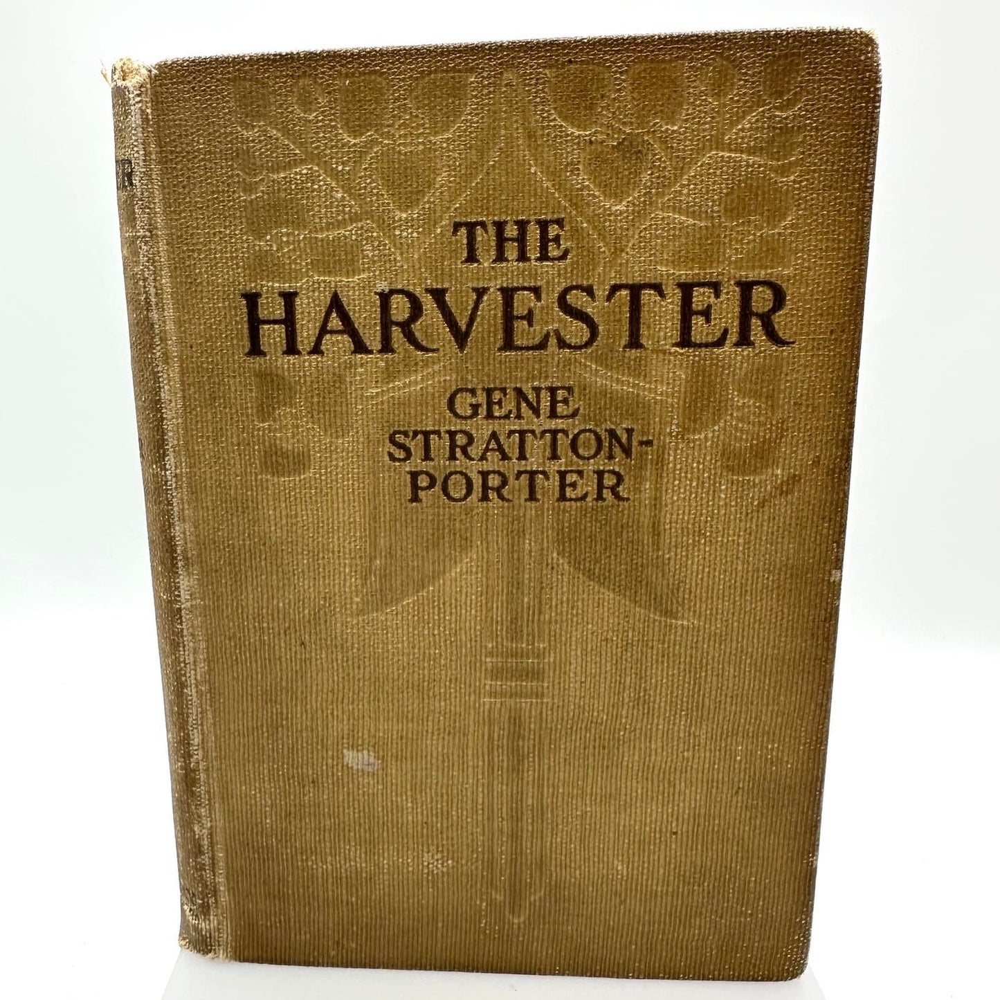 The Harvester by Gene Stratton Porter 1910s Embossed Cloth HC Illustrated Book