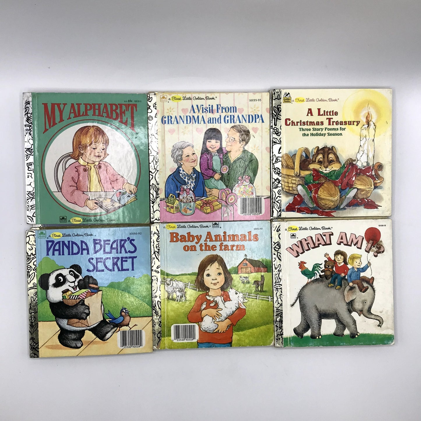 Lot of 18 First Little Golden Books Children's Illustrated Vintage Hardcovers