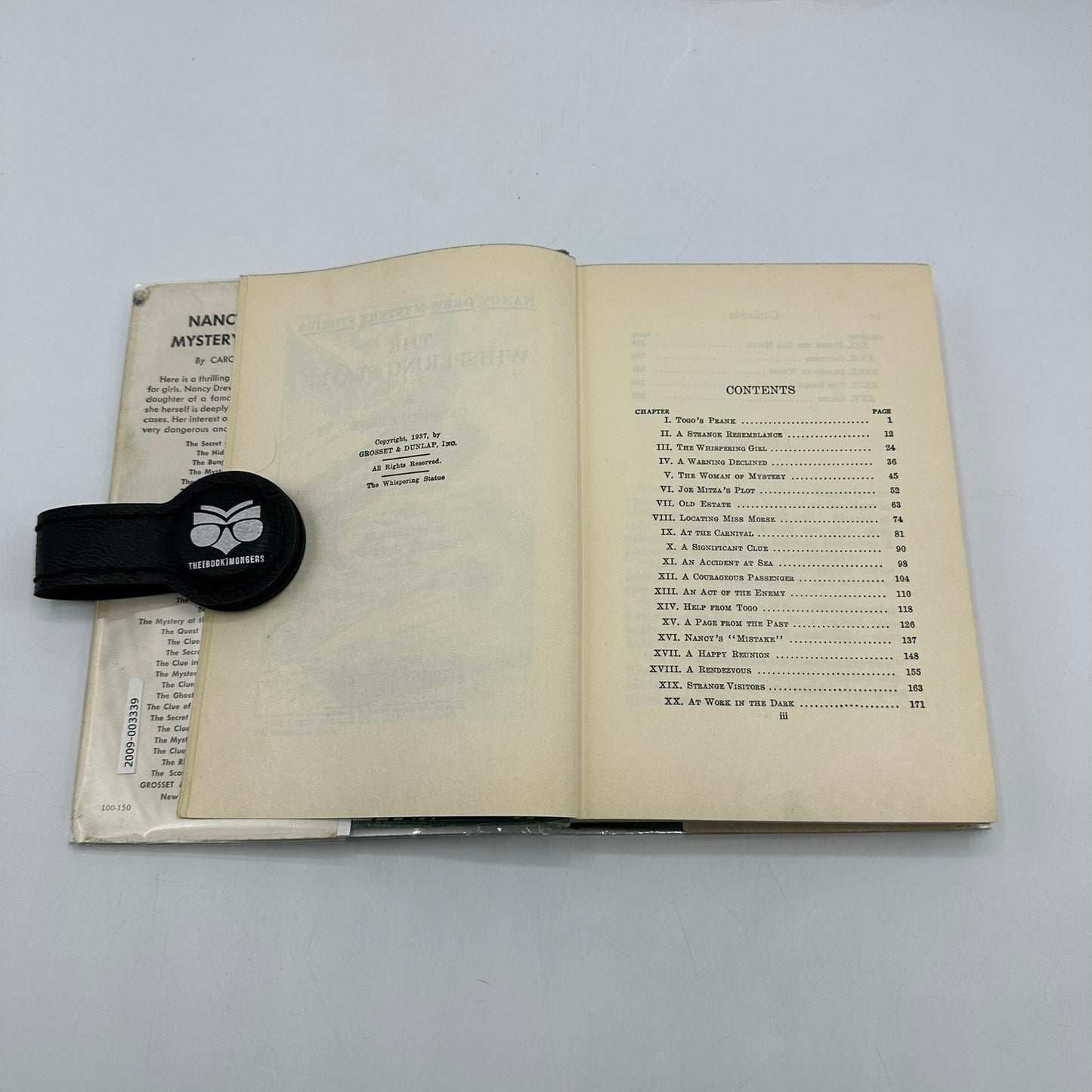 The Whispering Statue Carolyn Keene Nancy Drew Mystery Stories Young Adult Novel