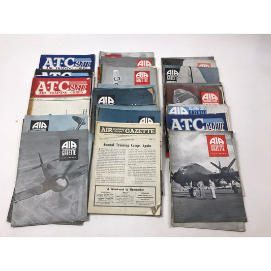 Air Training Corps Gazette 44 Issues Military Aviation History Magazines 1940s