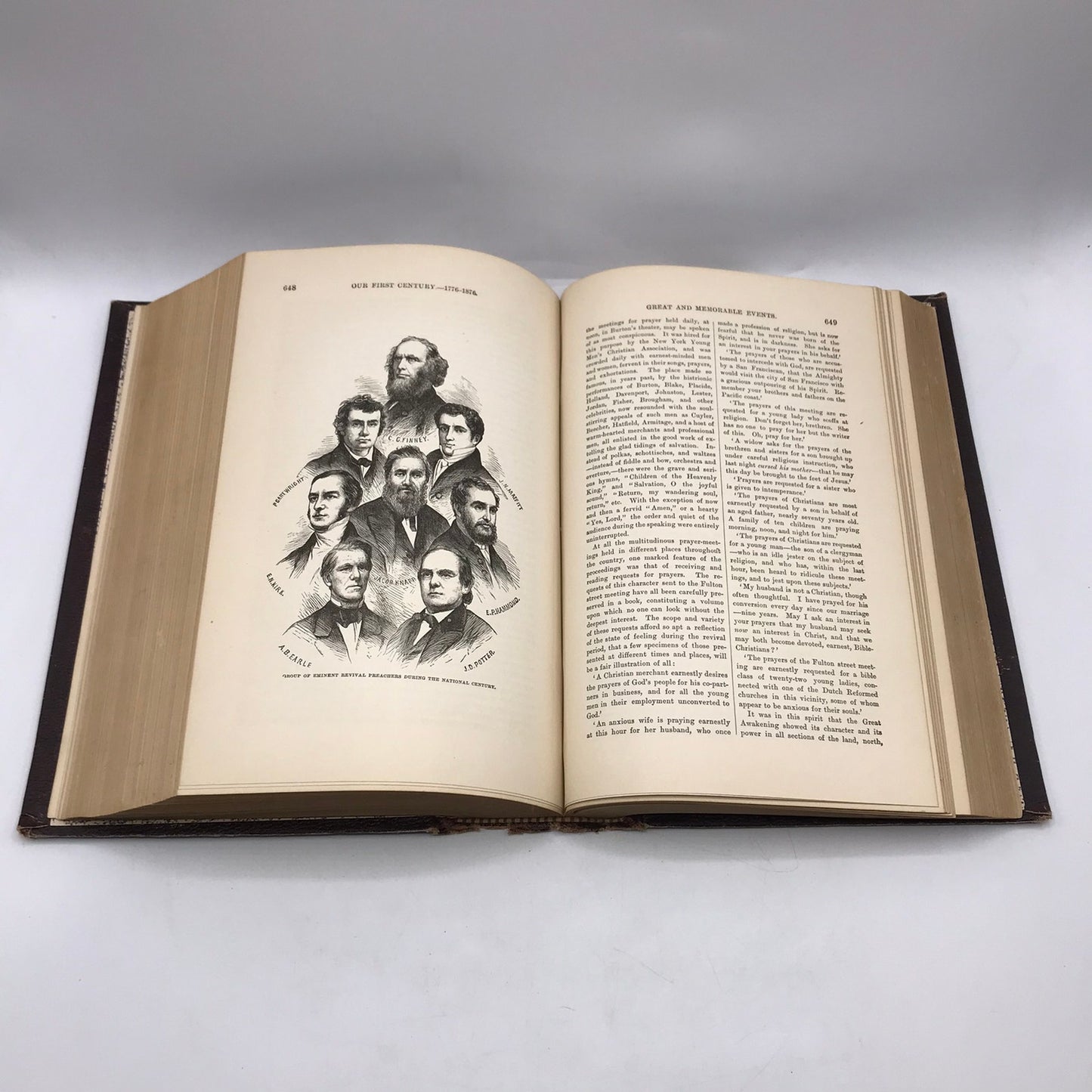 Our First Century R M Devens Great and Memorable Events American History 1880