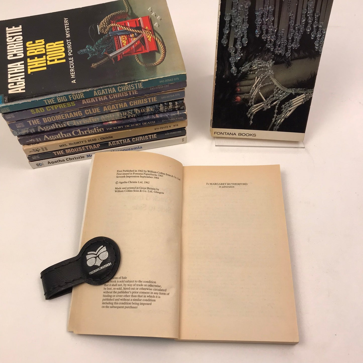 Agatha Christie Novels Vintage Paperbacks Mystery Thriller Fiction Lot of 10