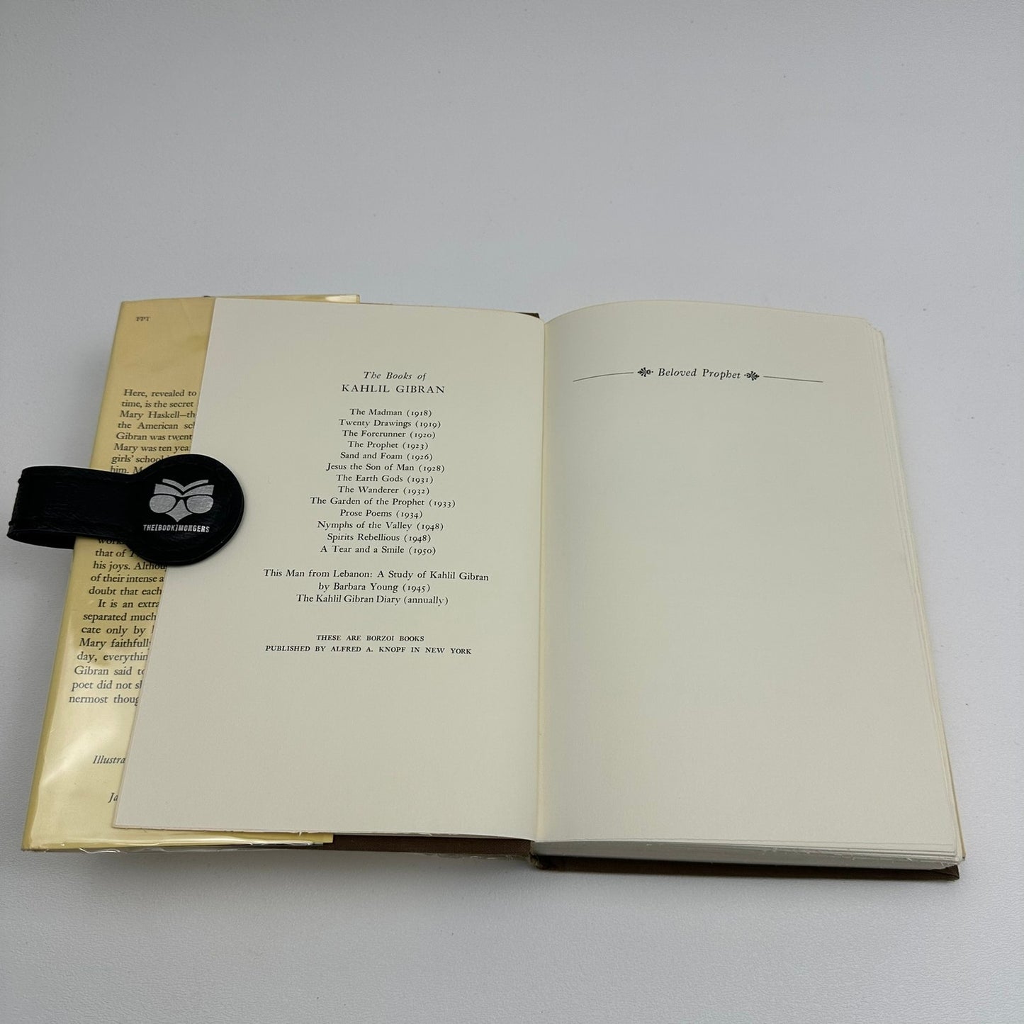 Beloved Prophet The Love Letters of Kahlil Gibran and Mary Haskell Virginia Hilu