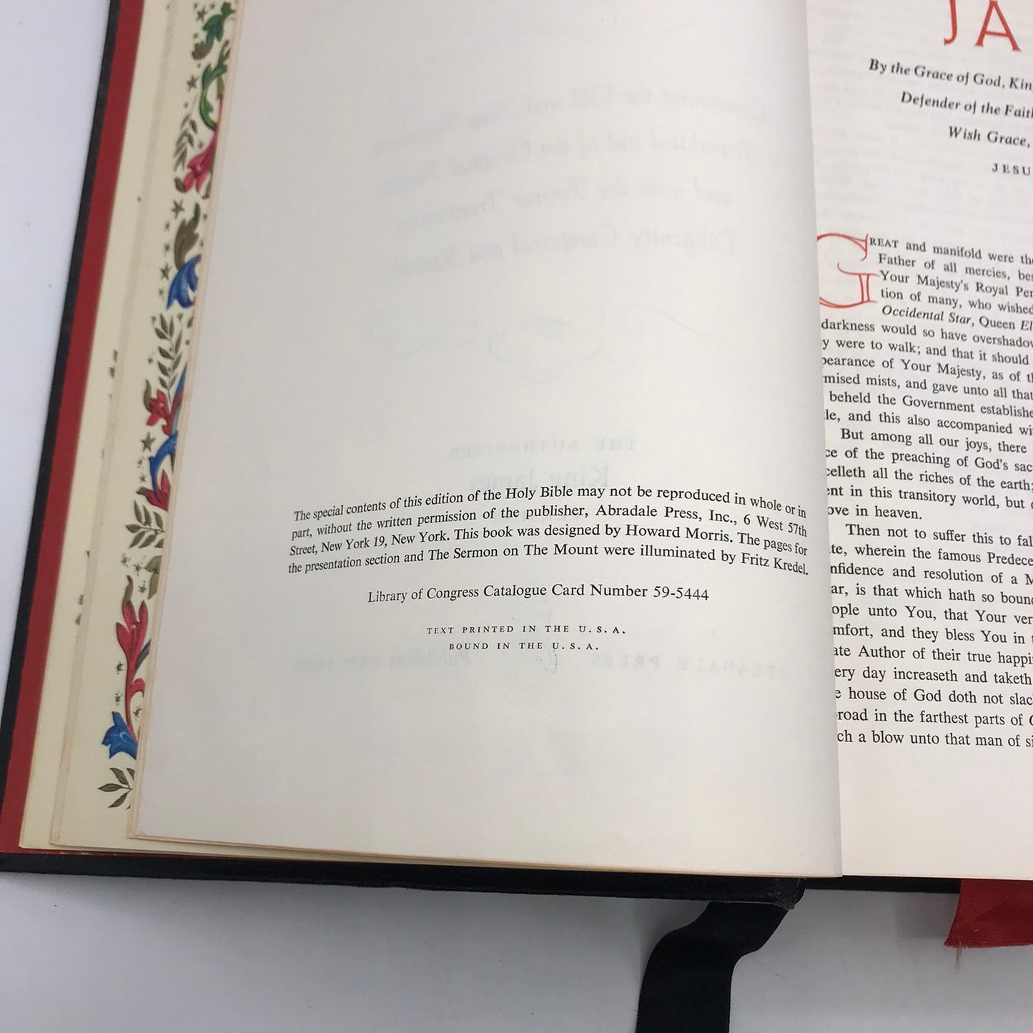 The Holy Bible Rembrandt Edition Authorized King James Version Christian Faith